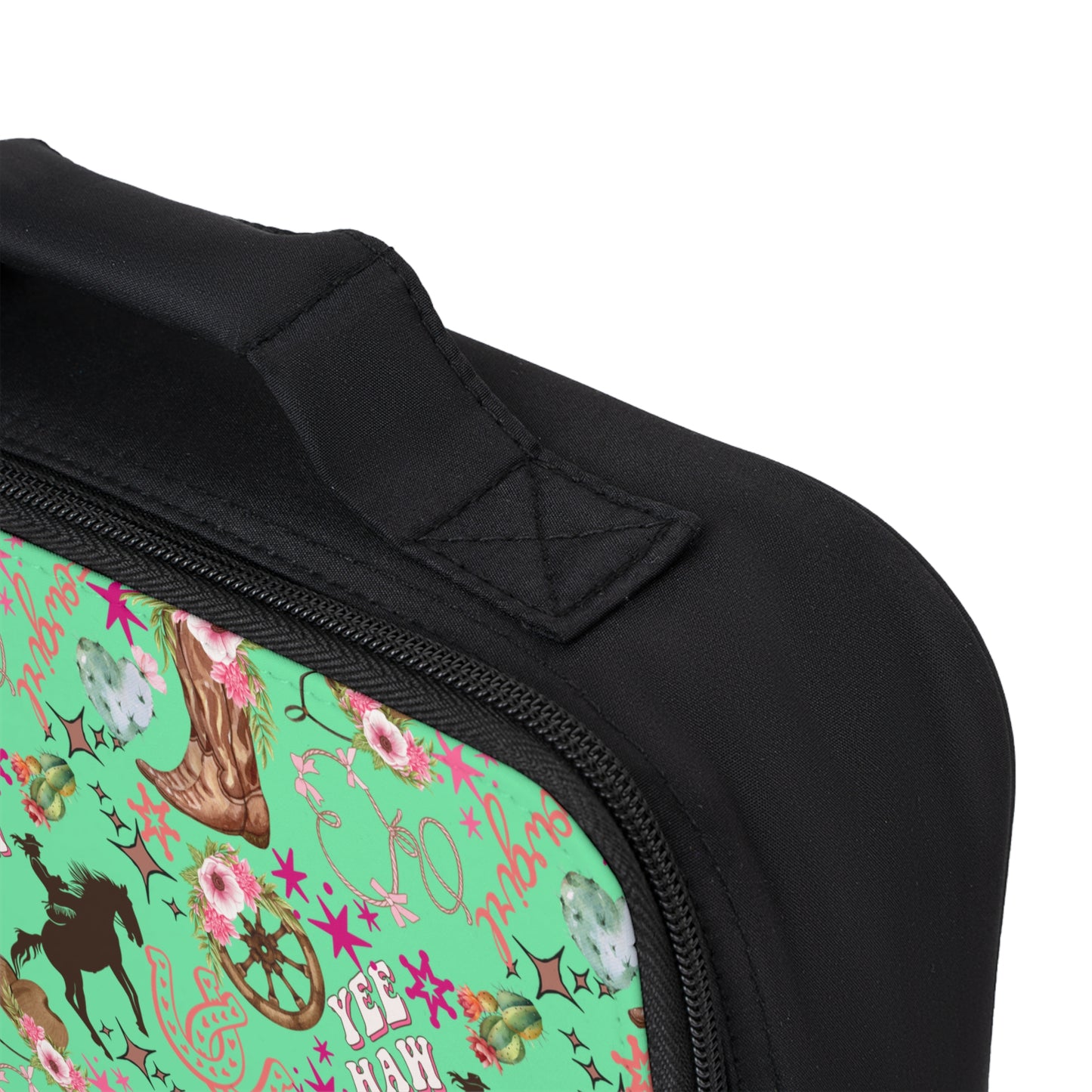 Lunch Bag - Cowgirl - Mint Green