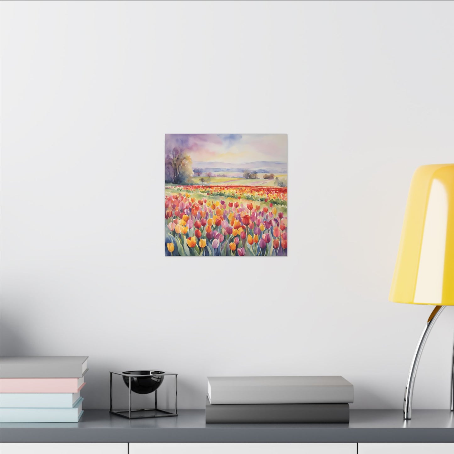 Matte Wall Canvas - Tulip - Bloom and Grow Collection