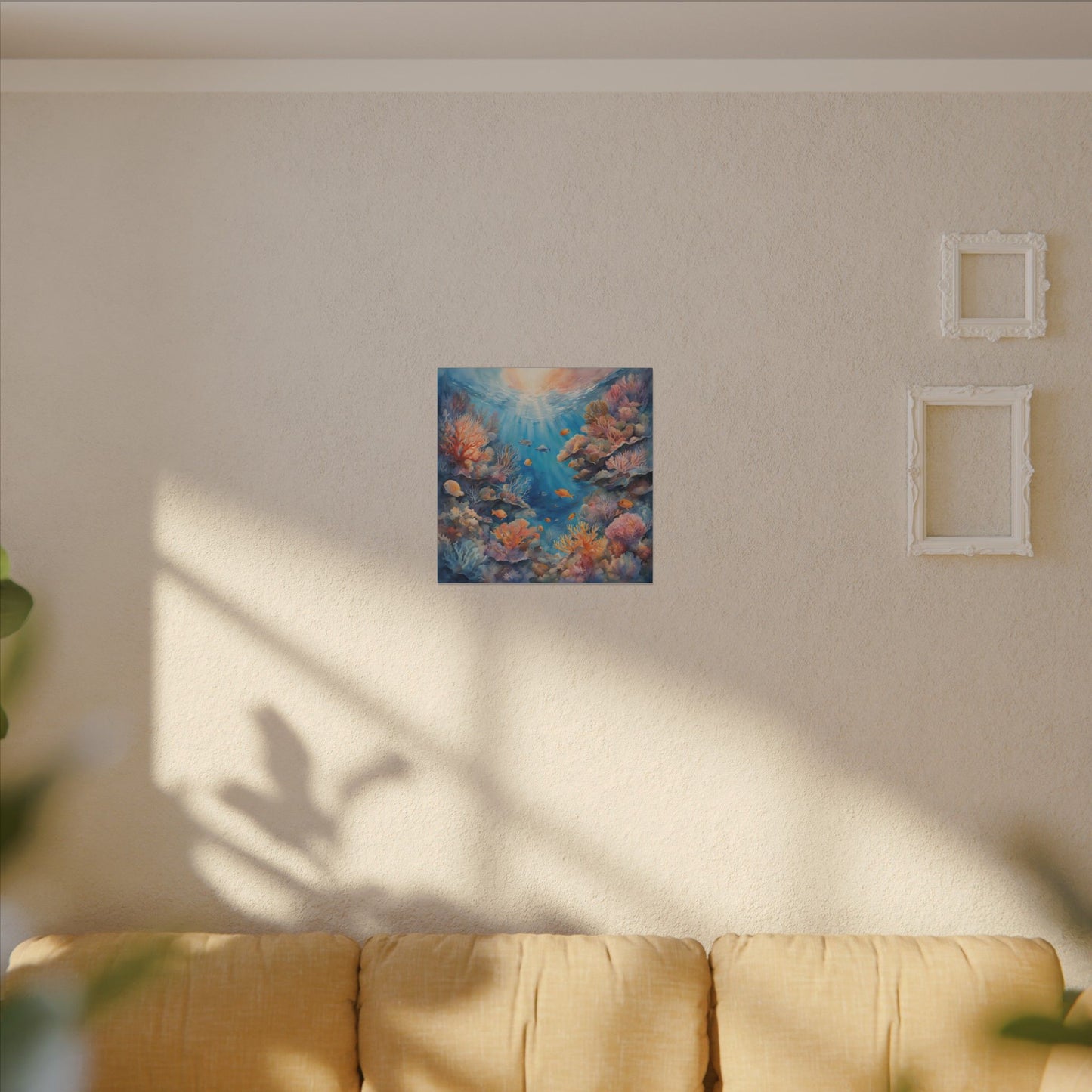 Matte Wall Canvas - Reef Life - Neptune's Nursery Collection