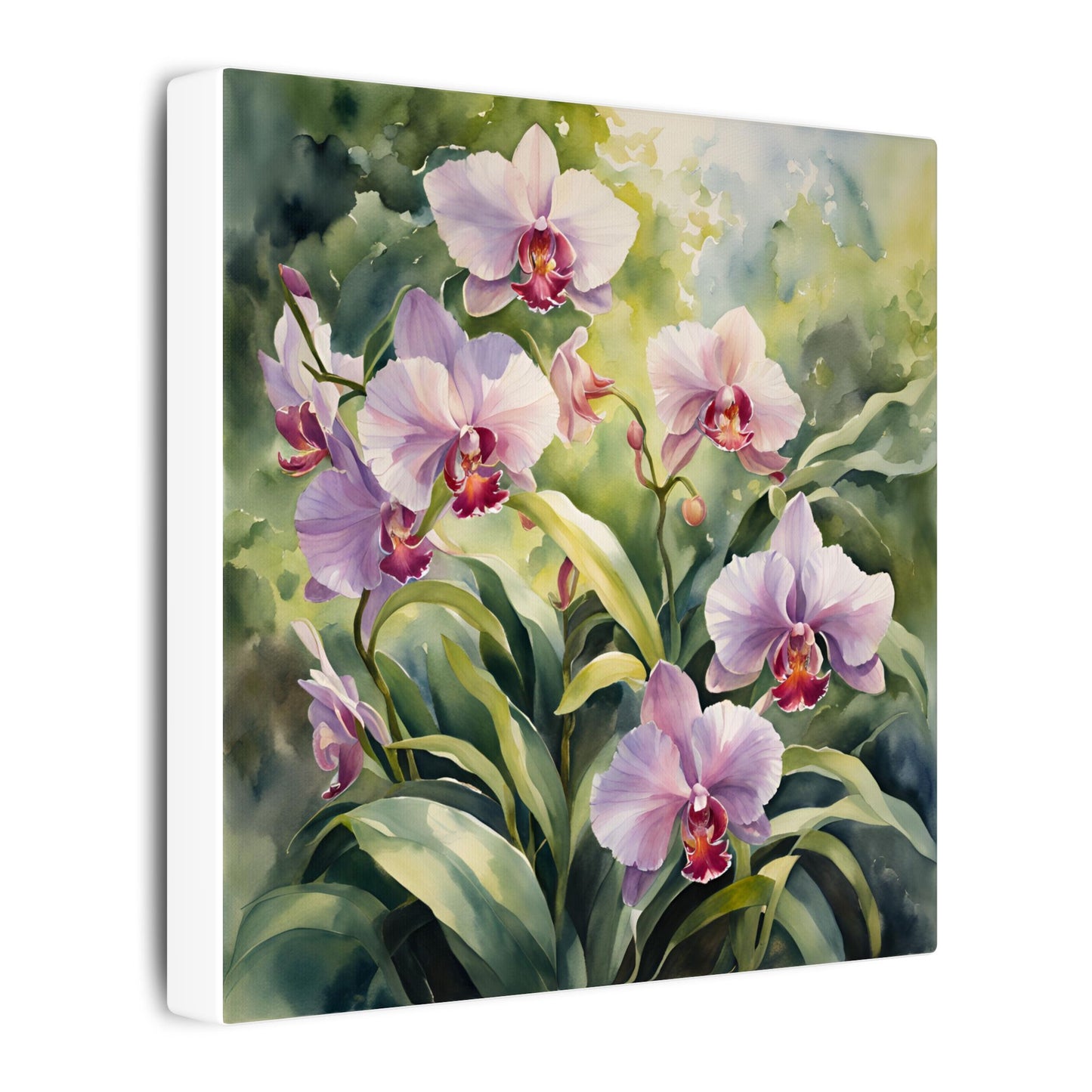 Matte Wall Canvas - Orchid - Bloom and Grow Collection