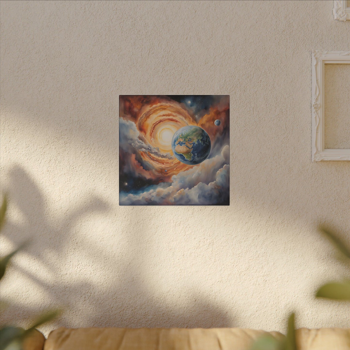Matte Wall Canvas - Planet Earth - Beyond the Stars Collection