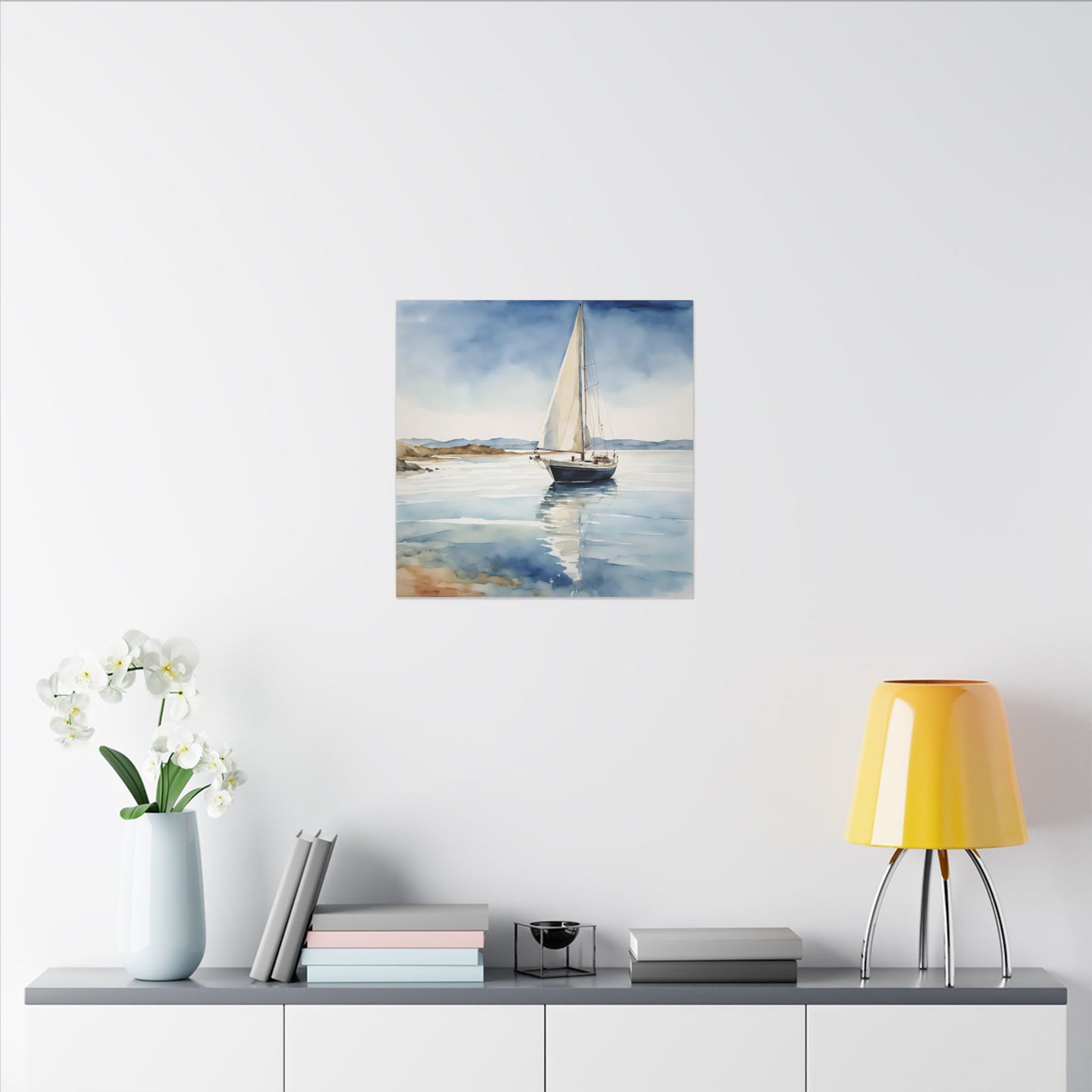 Matte Wall Canvas - Set Sail - Wheels & Wings Collection
