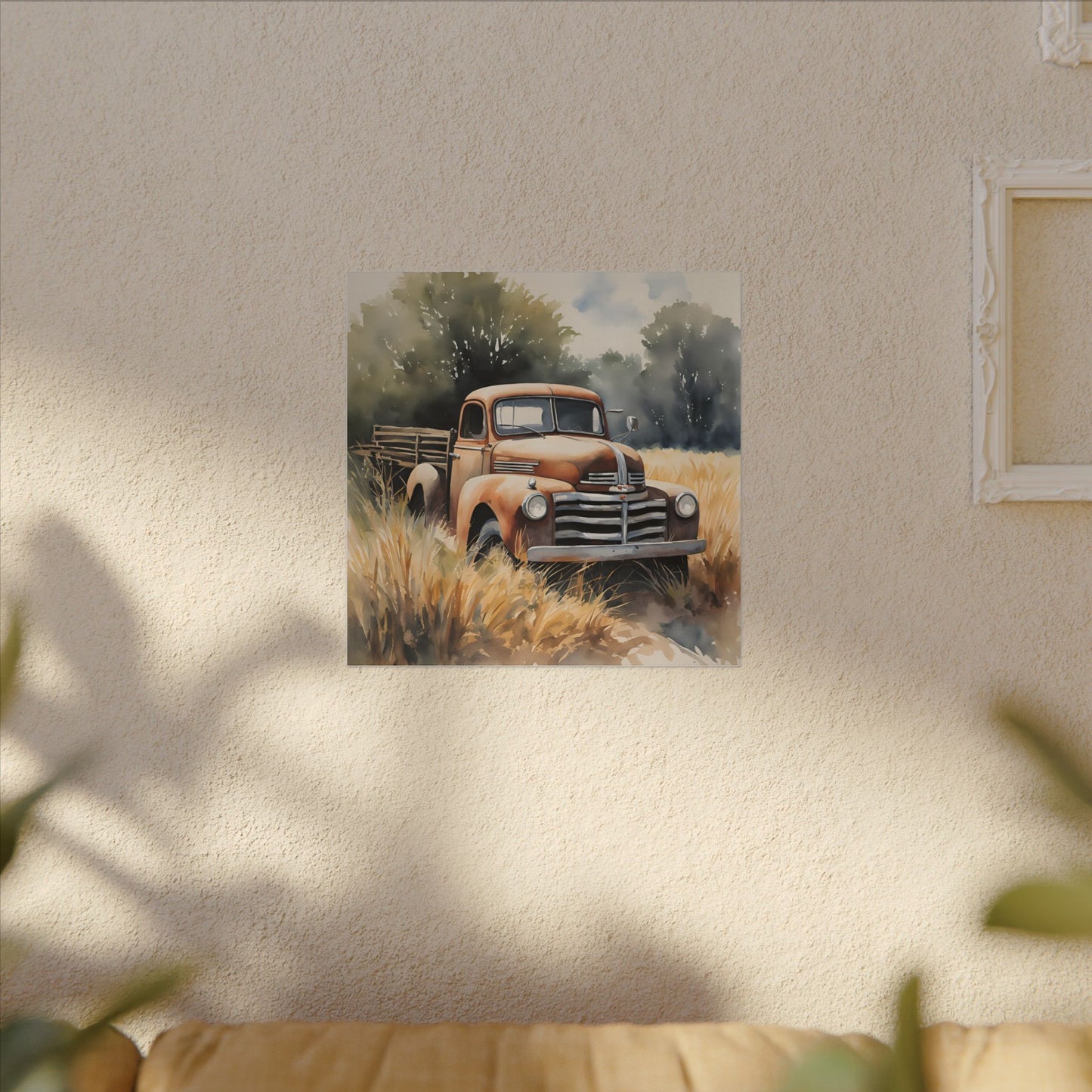 Matte Wall Canvas - Good Old Truck - Wheels & Wings Collection