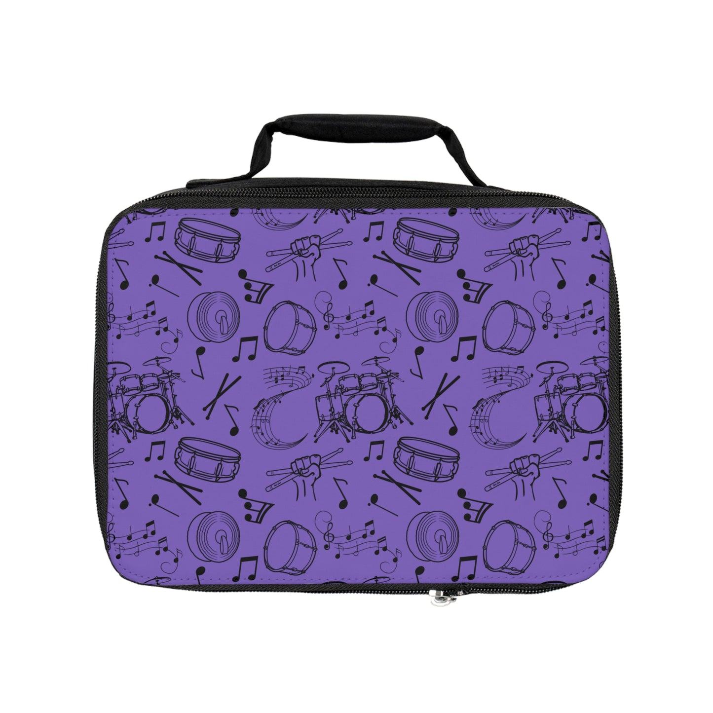 Lunch Bag - Drums - Periwinkle