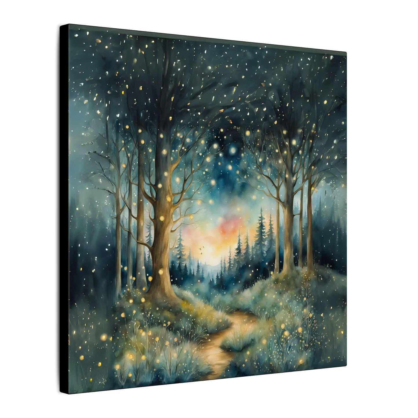 Matte Wall Canvas - Whimsical Forest