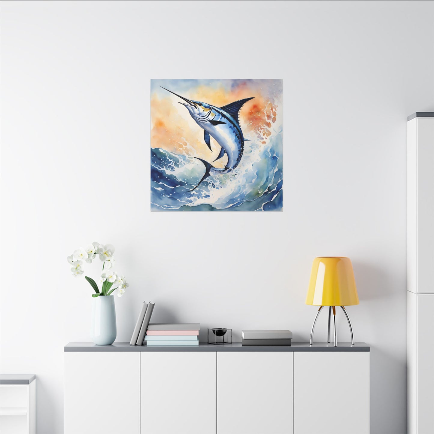 Matte Wall Canvas - Swordfish - The Great Outdoors Collection