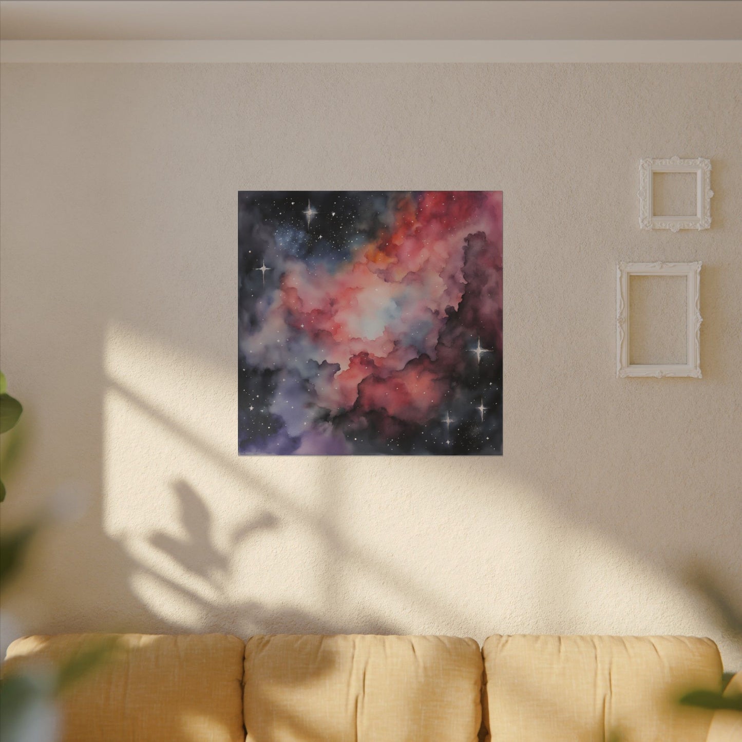 Matte Wall Canvas - Nebula Galaxy One - Beyond the Stars Collection