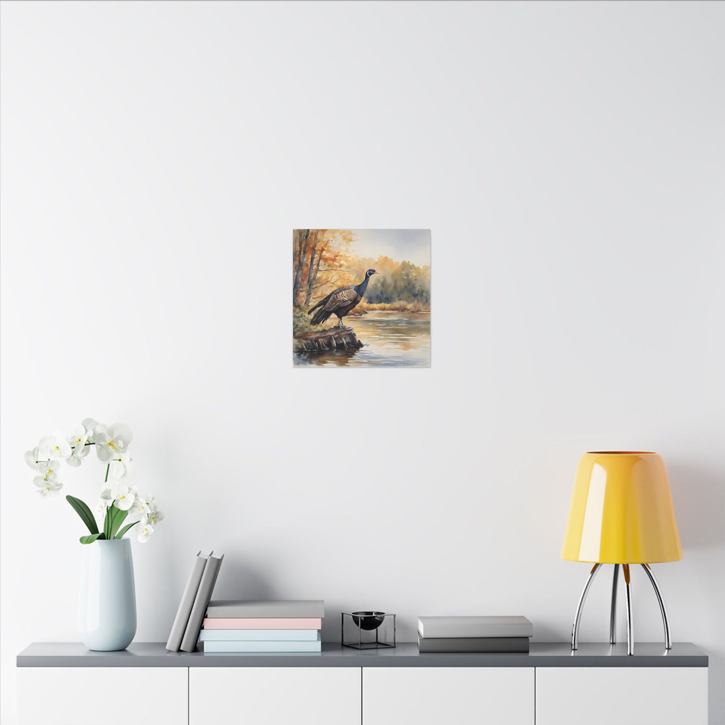 Matte Wall Canvas - Wild Turkey - The Great Outdoors Collection