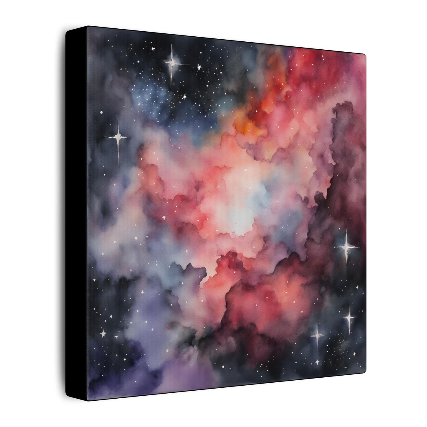 Matte Wall Canvas - Nebula Galaxy One - Beyond the Stars Collection