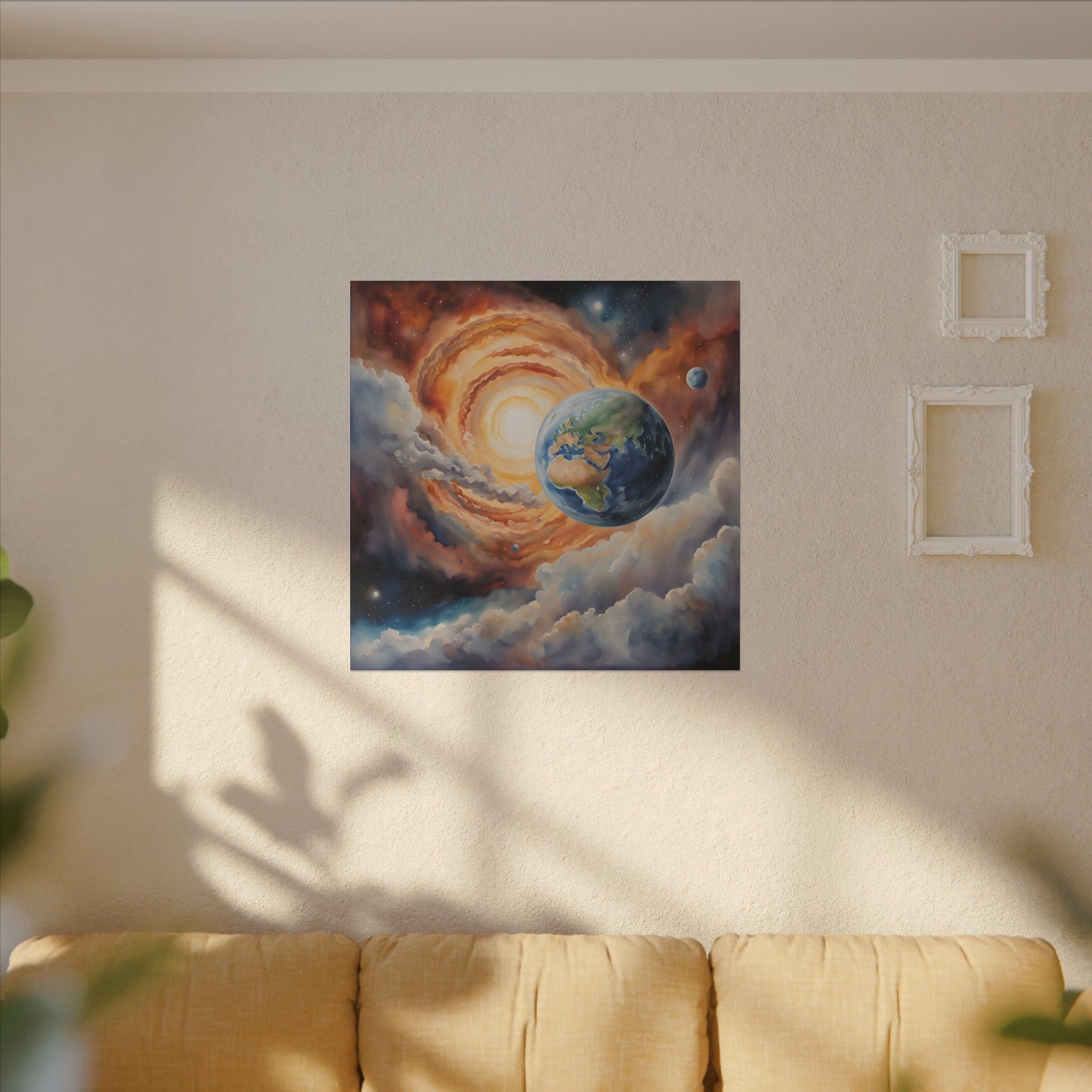 Matte Wall Canvas - Planet Earth - Beyond the Stars Collection