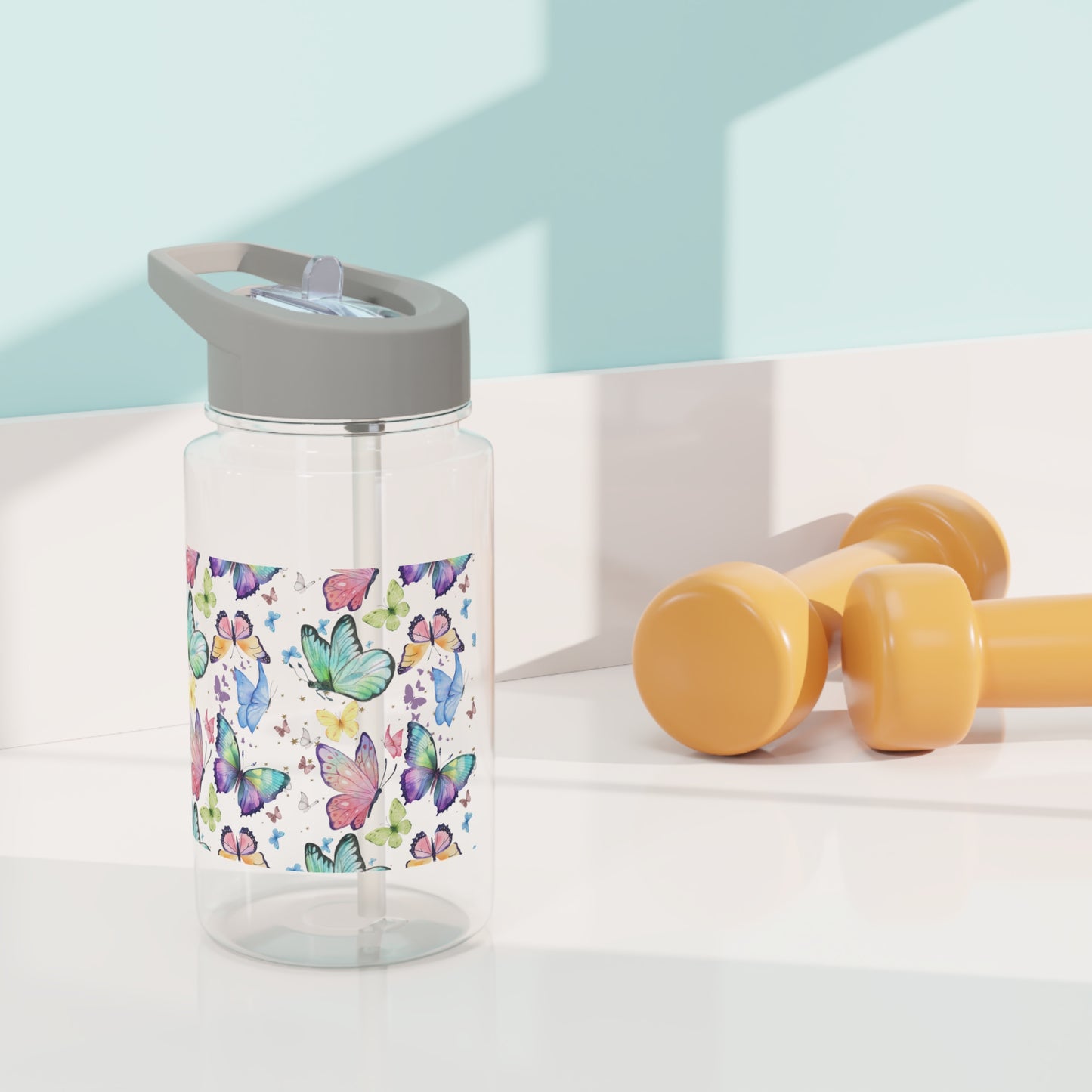 Tritan Water Bottle - Butterflies