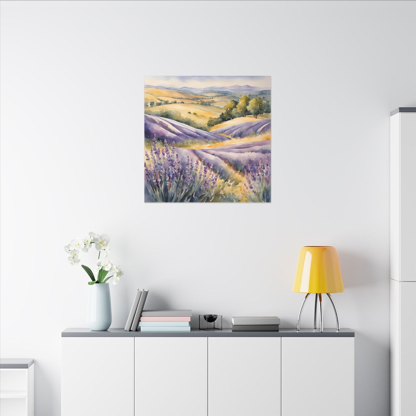 Matte Wall Canvas - Lavender - Bloom and Grow Collection