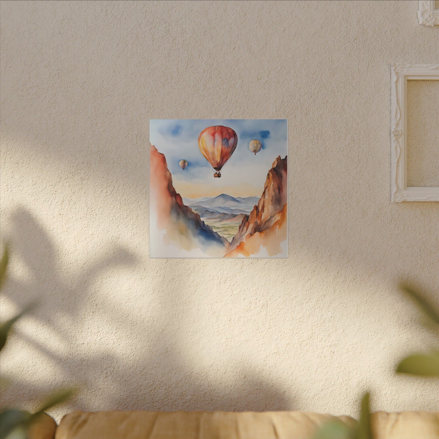 Matte Wall Canvas - Hot Air Balloons - Wheels & Wings Collection