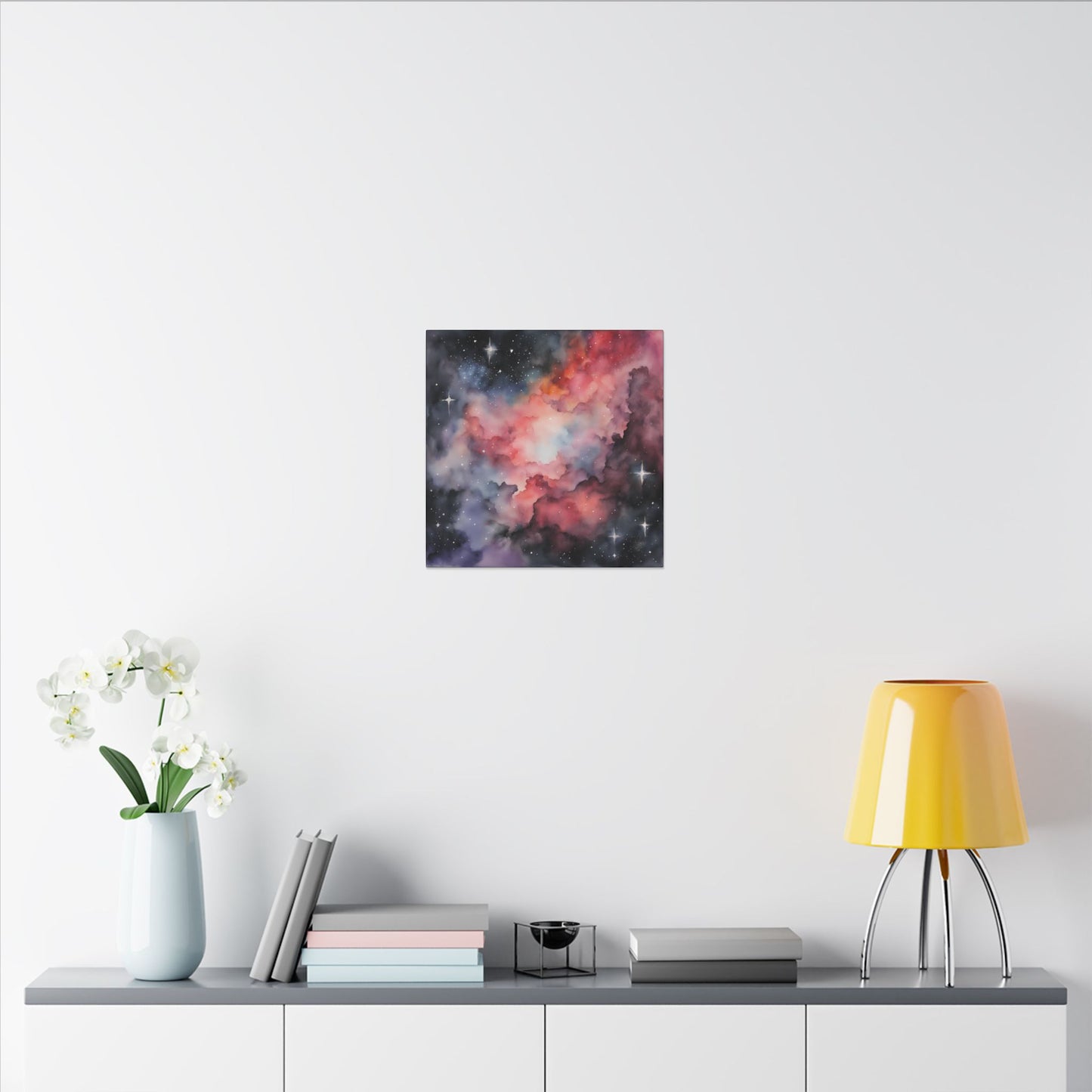 Matte Wall Canvas - Nebula Galaxy One - Beyond the Stars Collection