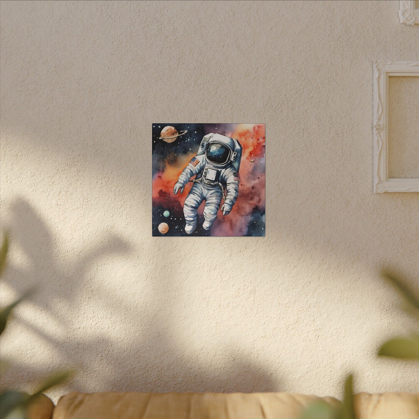 Matte Wall Canvas - Astronaut - Beyond the Stars Collection