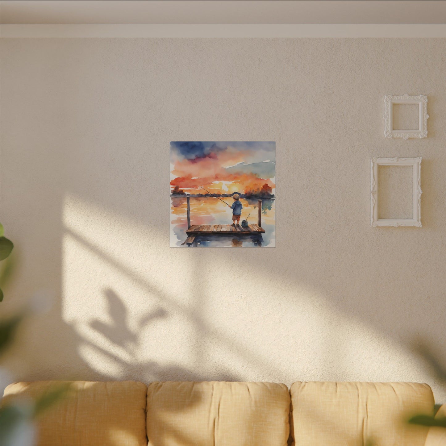 Matte Wall Canvas - Fishing - The Great Outdoors Collection