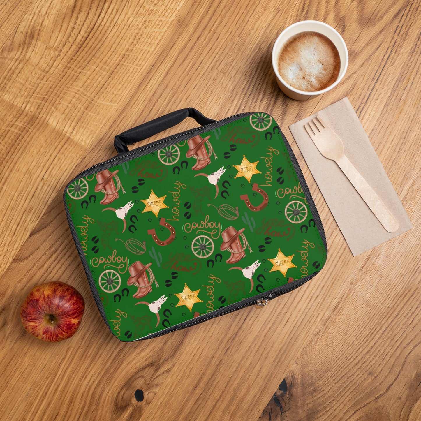 Lunch Bag - Cowboy - Forest