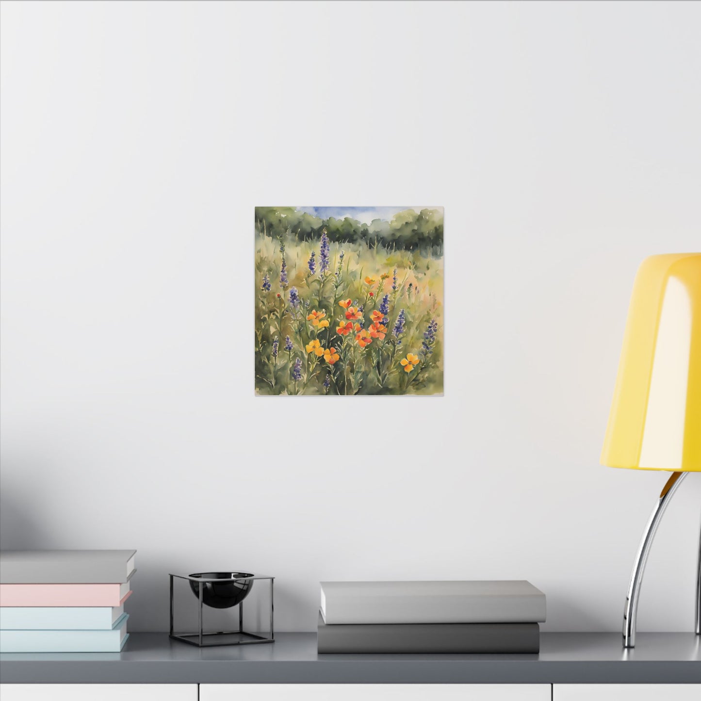 Matte Wall Canvas - Texas Wildflower - Bloom and Grow Collection