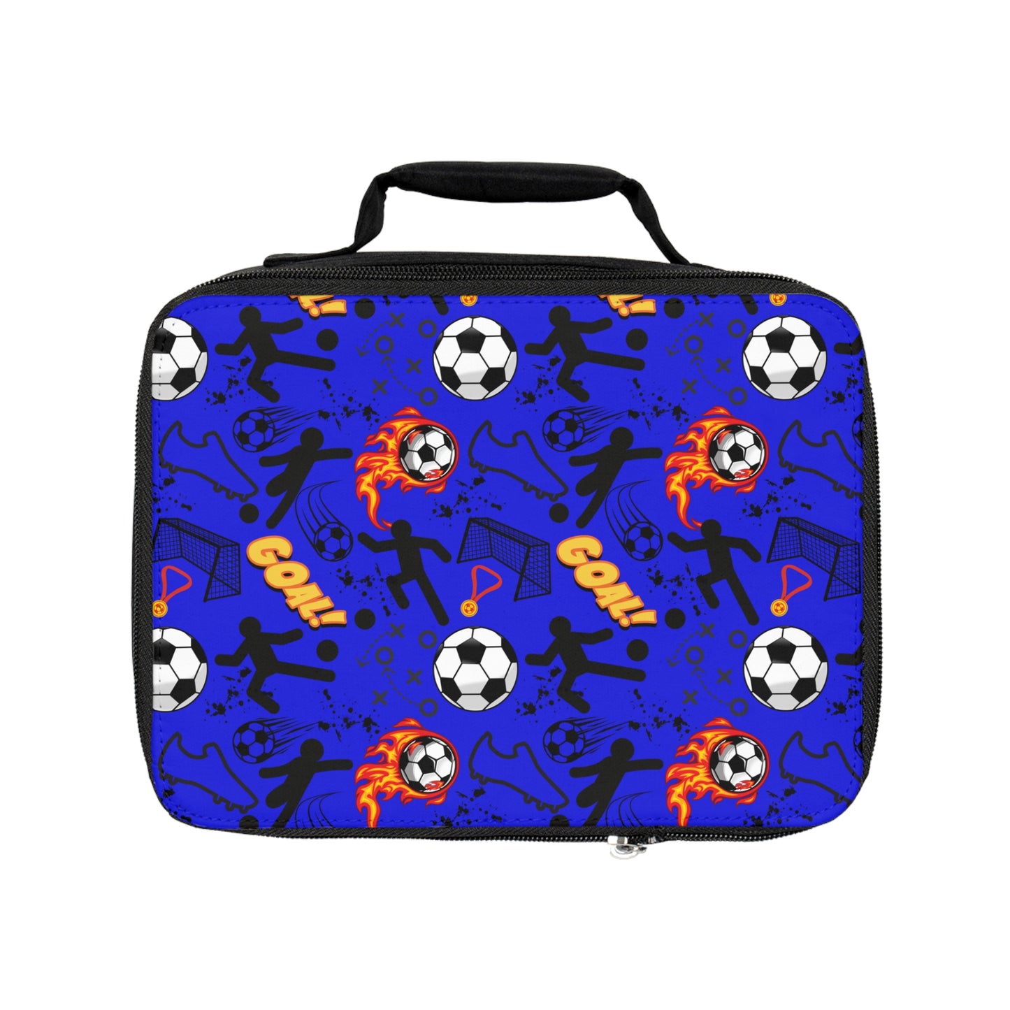Lunch Bag - Soccer - True Blue