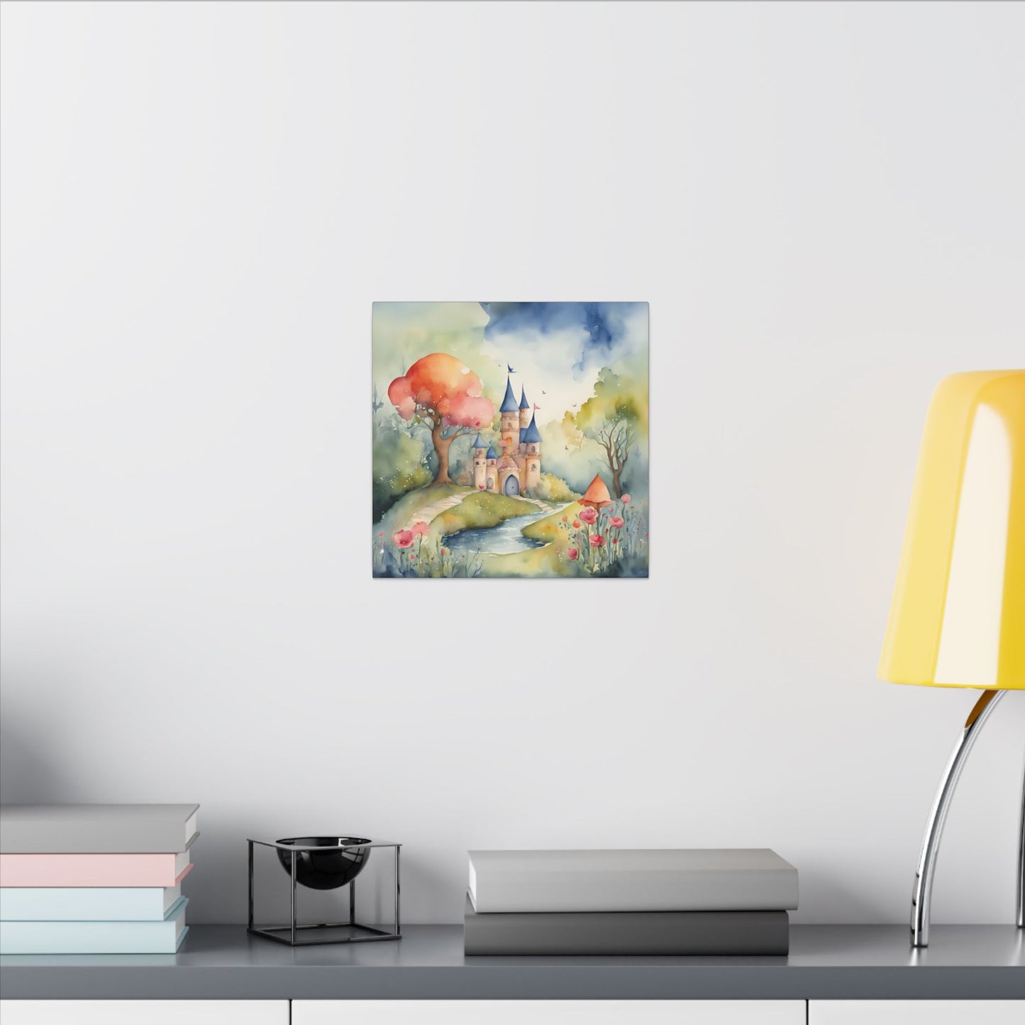 Matte Wall Canvas - Castlescape - Storybook Dreams Collection