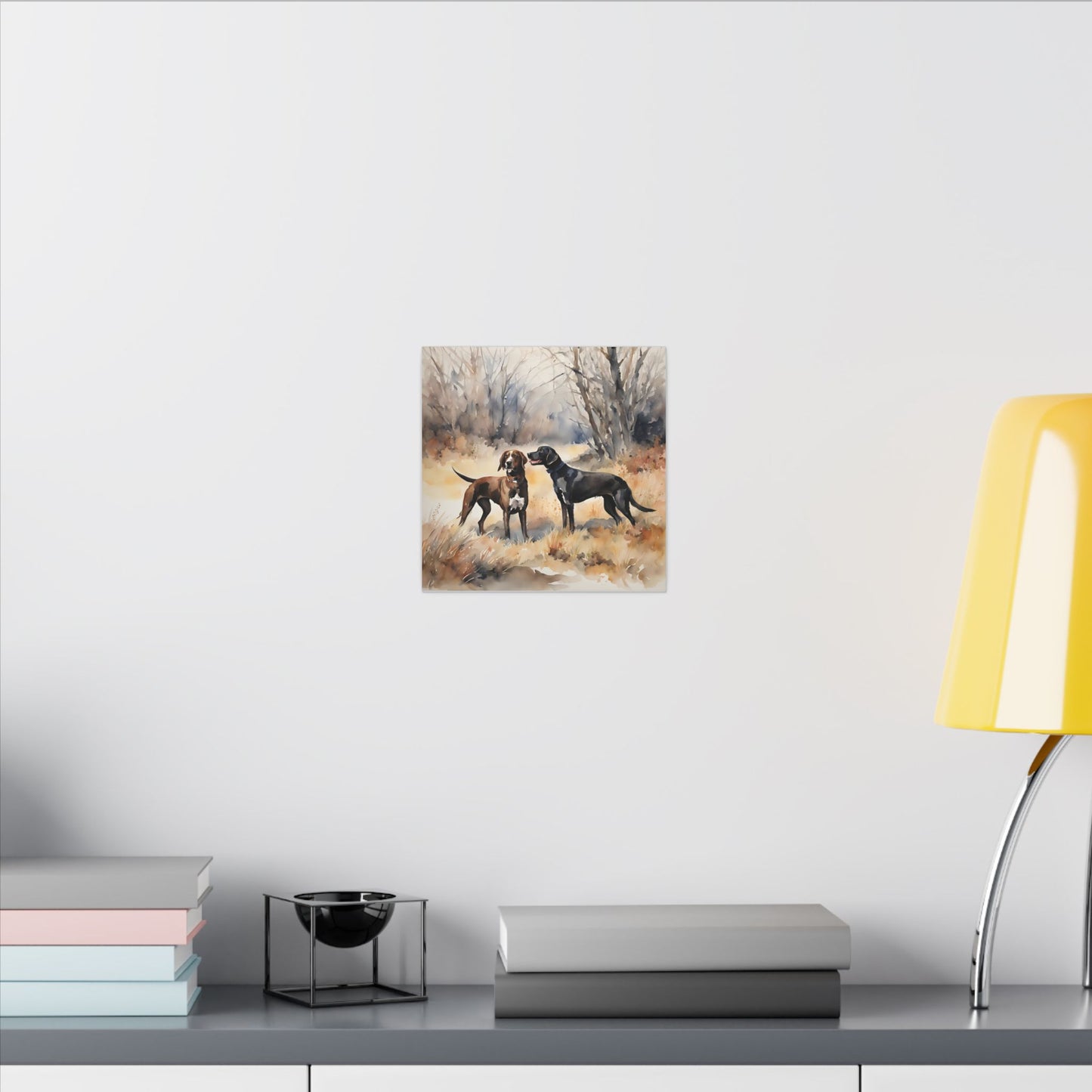 Matte Wall Canvas - Hounds - The Great Outdoors Collection