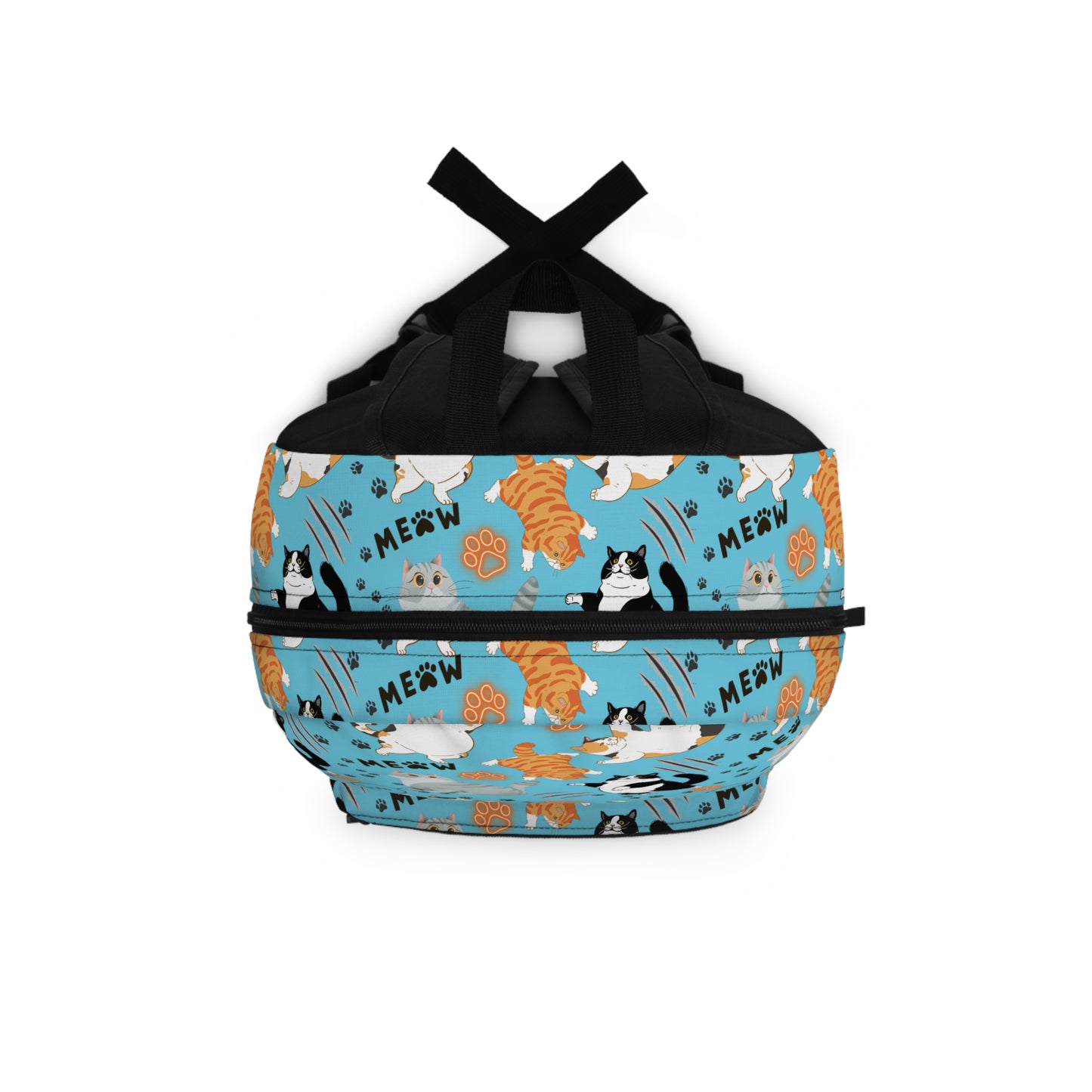 Backpack - Fat Cat - Light Blue