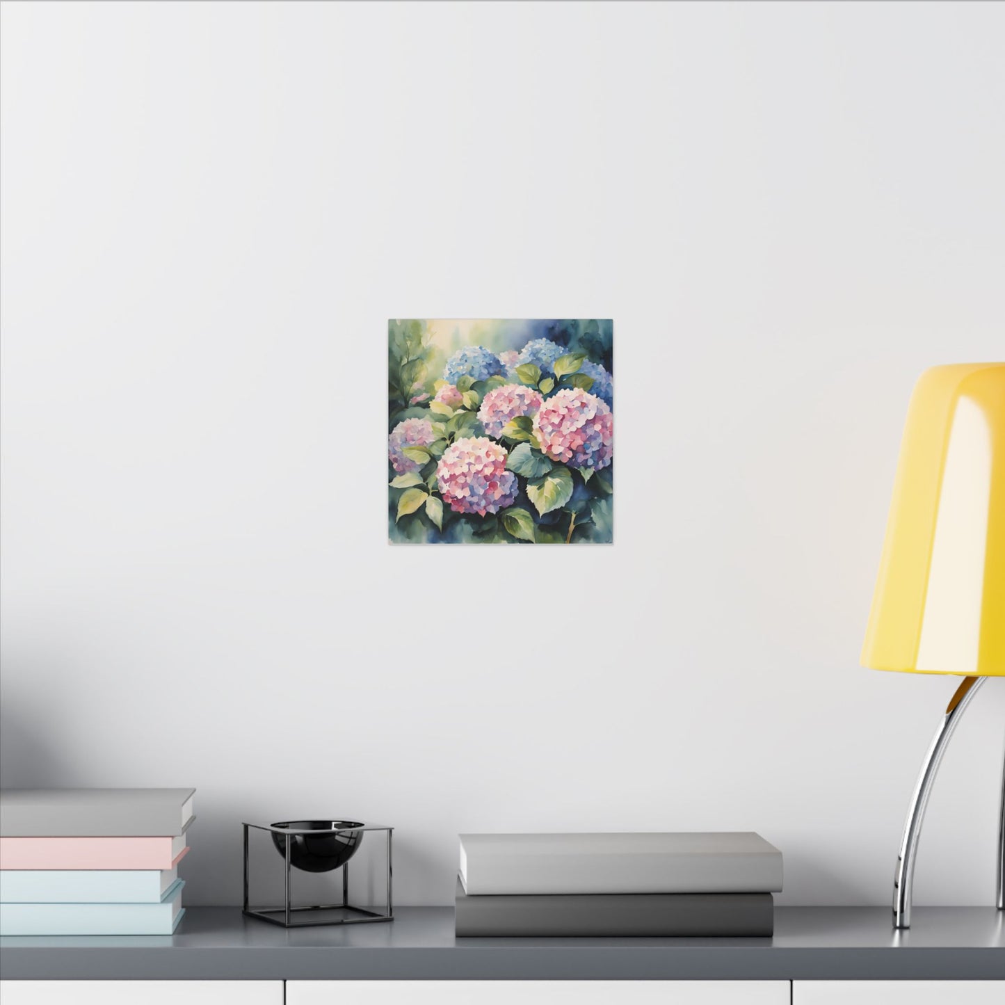 Matte Wall Canvas - Hydrangea - Bloom and Grow Collection