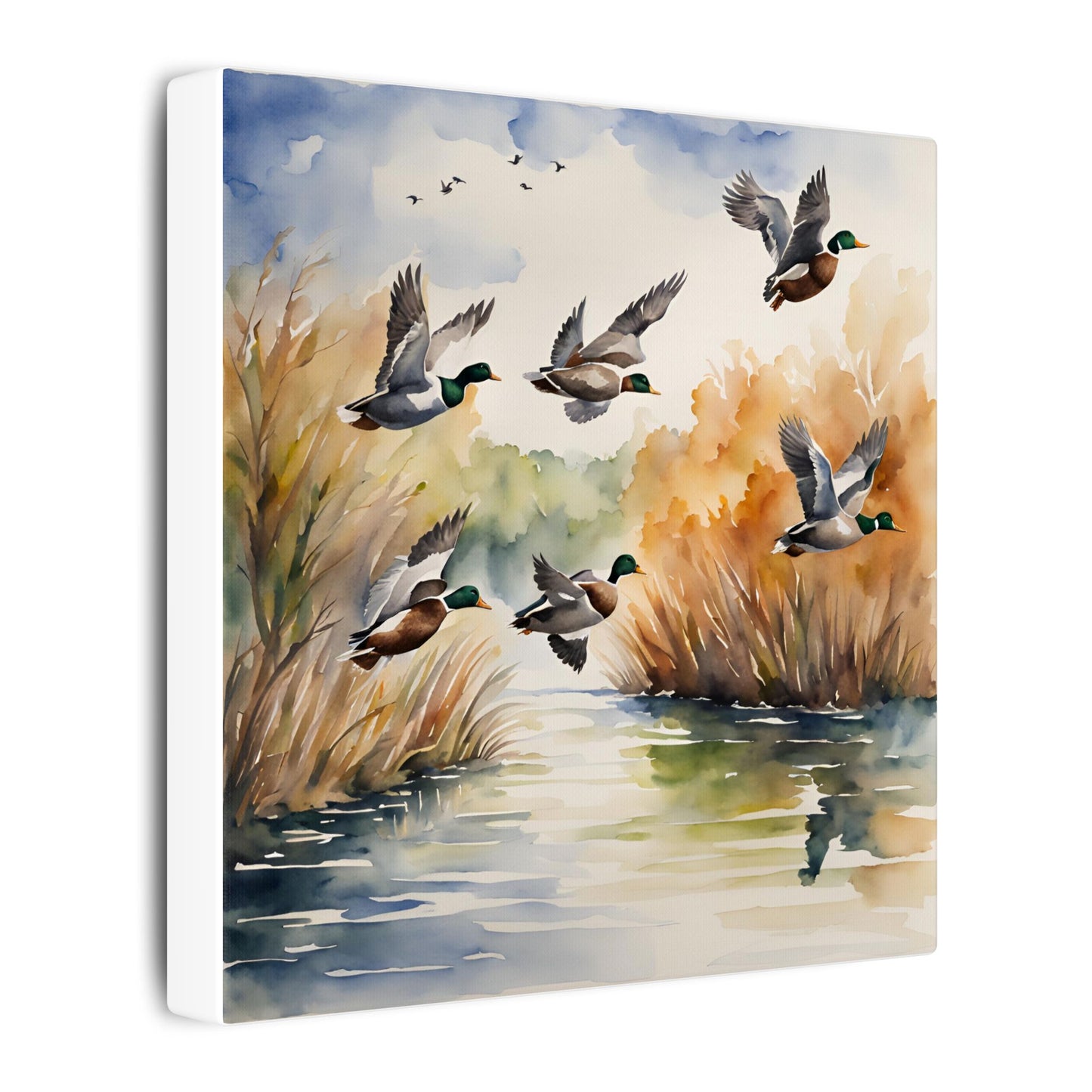 Matte Wall Canvas - Ducks - The Great Outdoors Collection