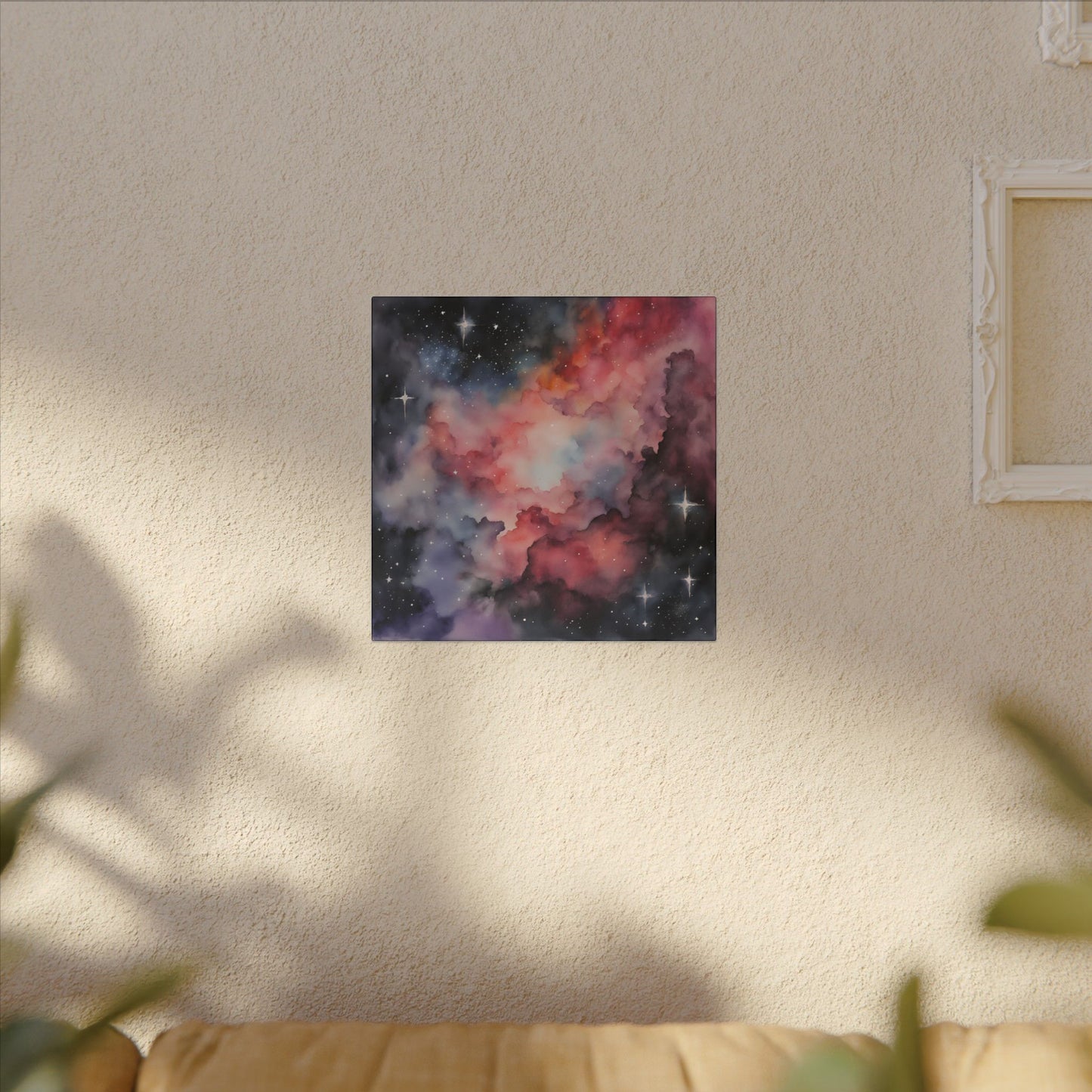 Matte Wall Canvas - Nebula Galaxy One - Beyond the Stars Collection