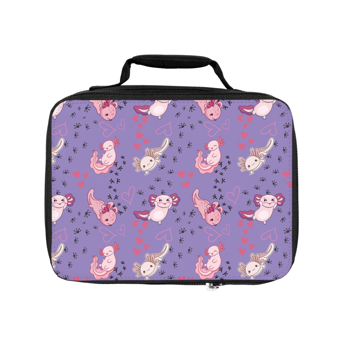 Lunch Bag - Axolotl - Lavender