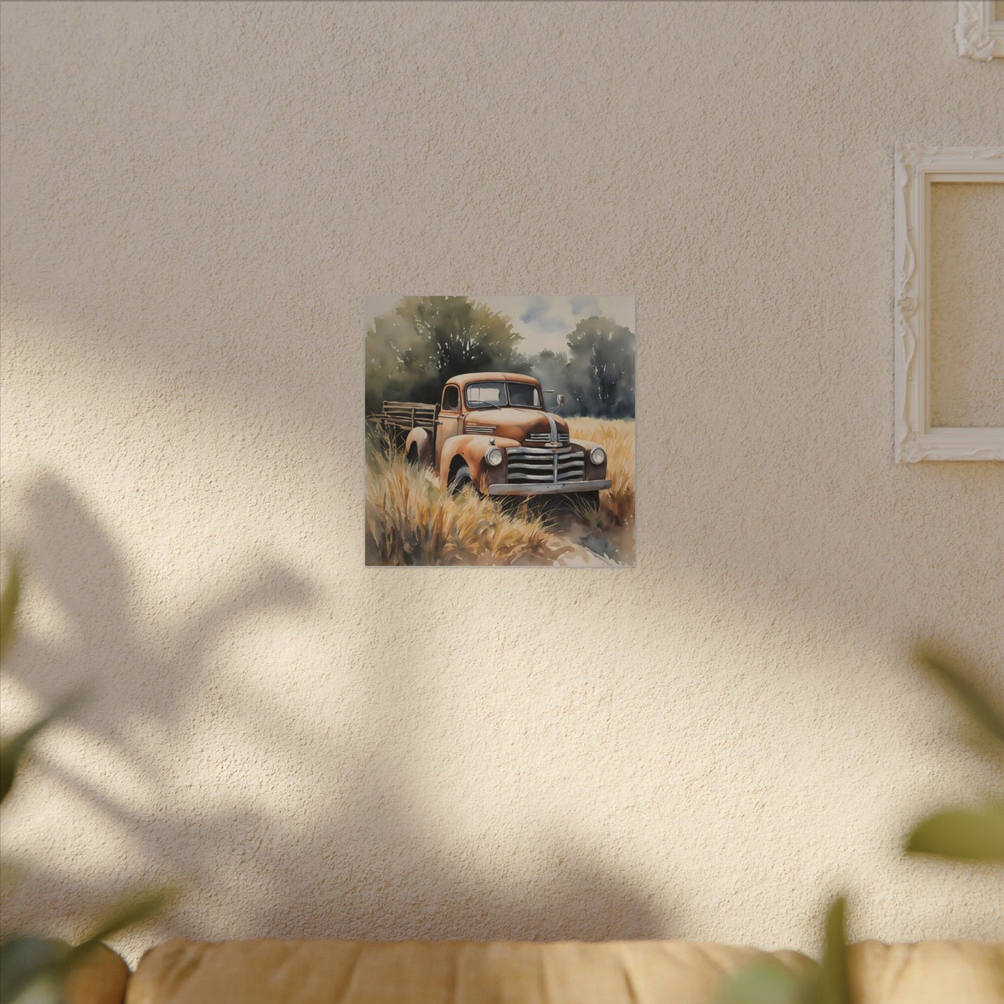 Matte Wall Canvas - Good Old Truck - Wheels & Wings Collection