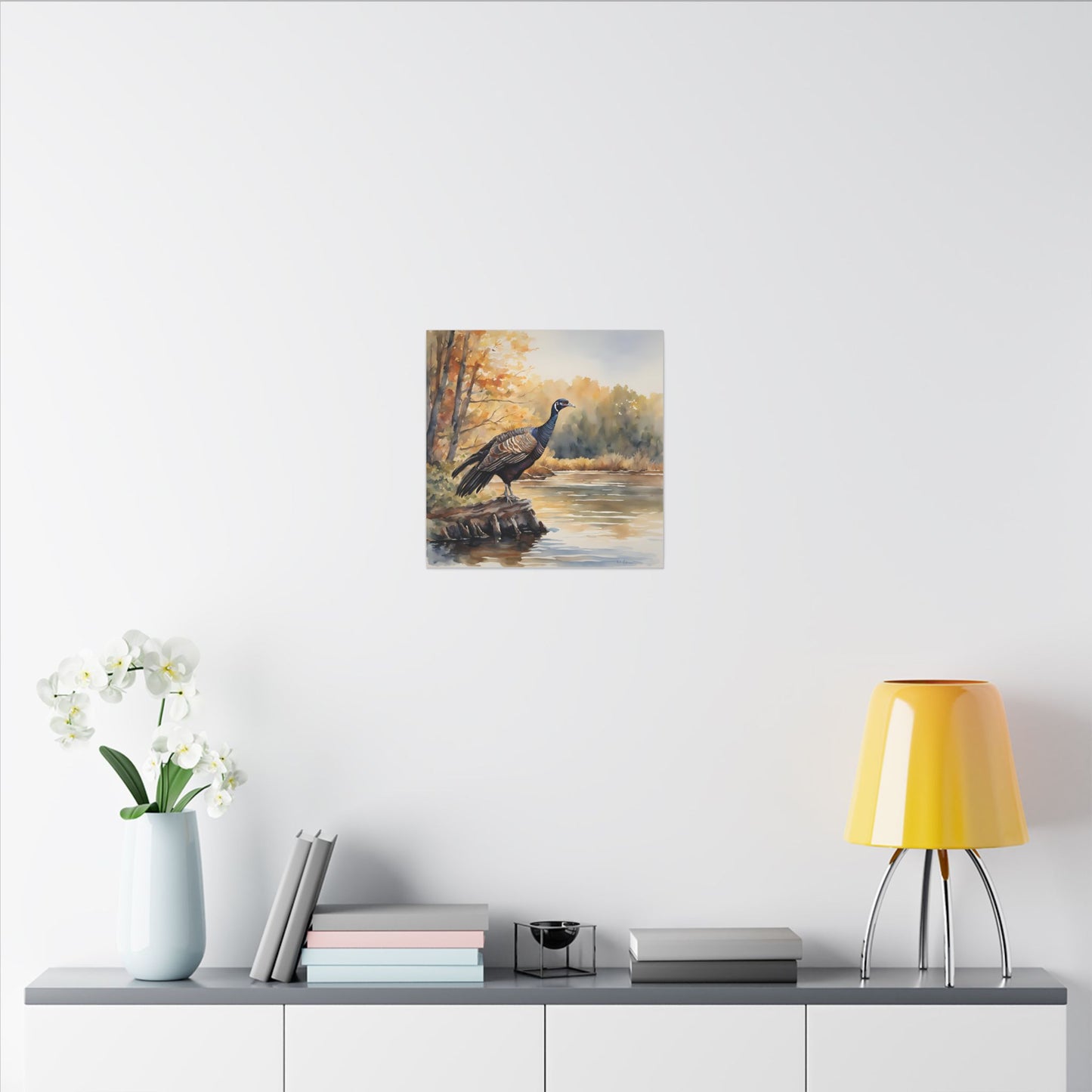Matte Wall Canvas - Wild Turkey - The Great Outdoors Collection