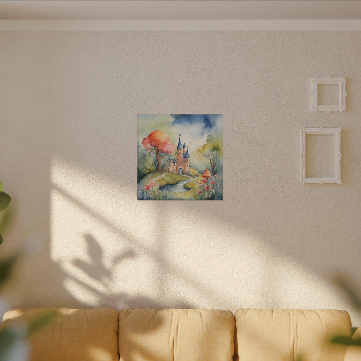 Matte Wall Canvas - Castlescape - Storybook Dreams Collection