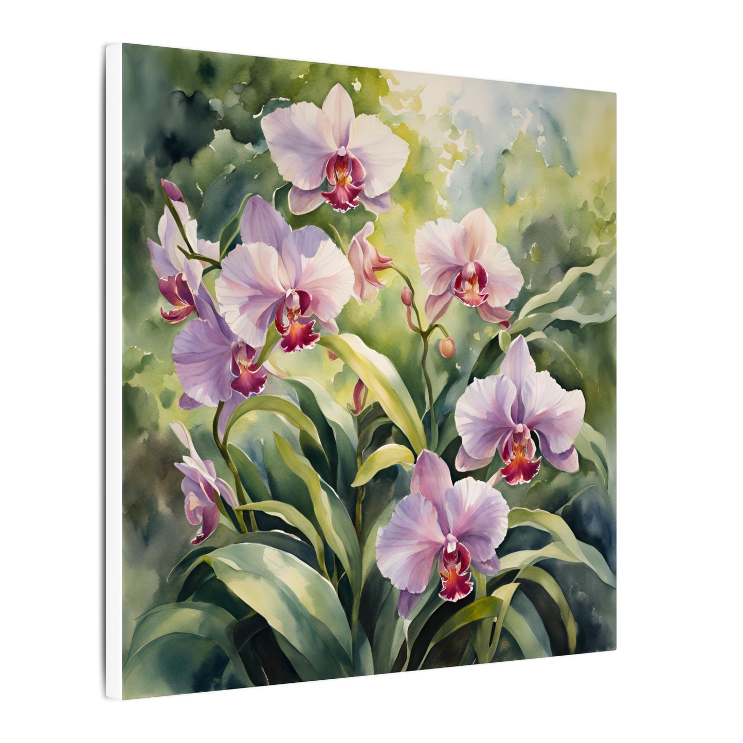 Matte Wall Canvas - Orchid - Bloom and Grow Collection