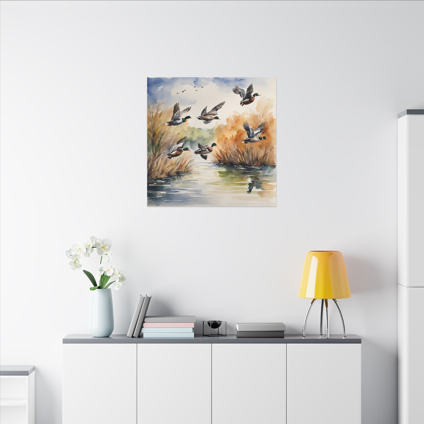 Matte Wall Canvas - Ducks - The Great Outdoors Collection