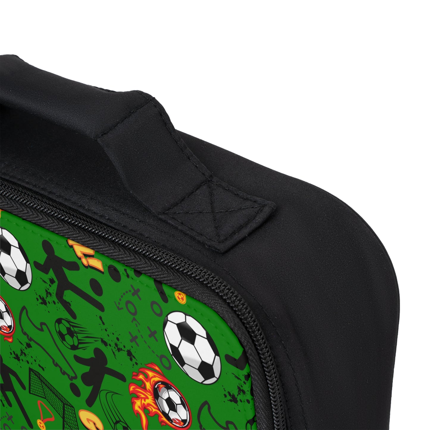 Lunch Bag - Soccer - True Green