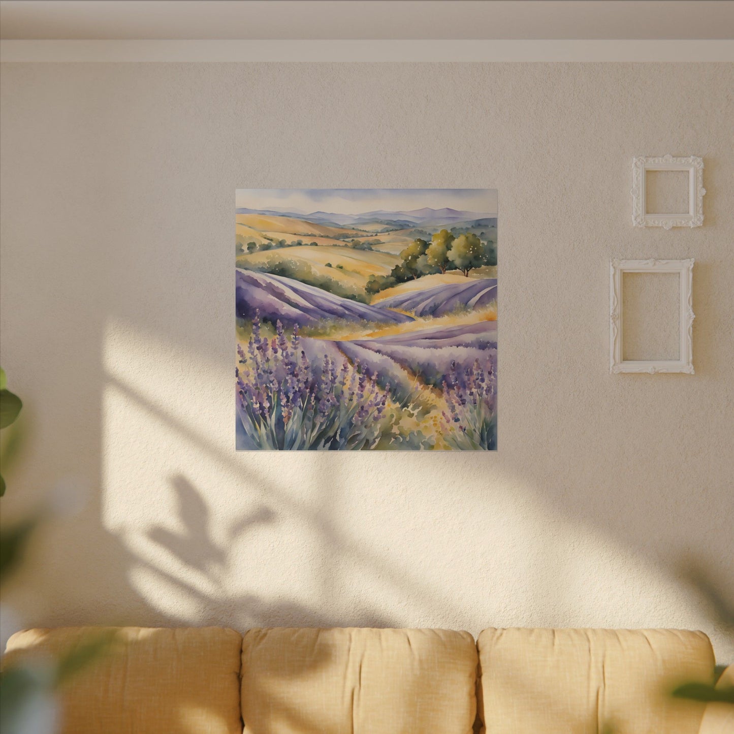 Matte Wall Canvas - Lavender - Bloom and Grow Collection