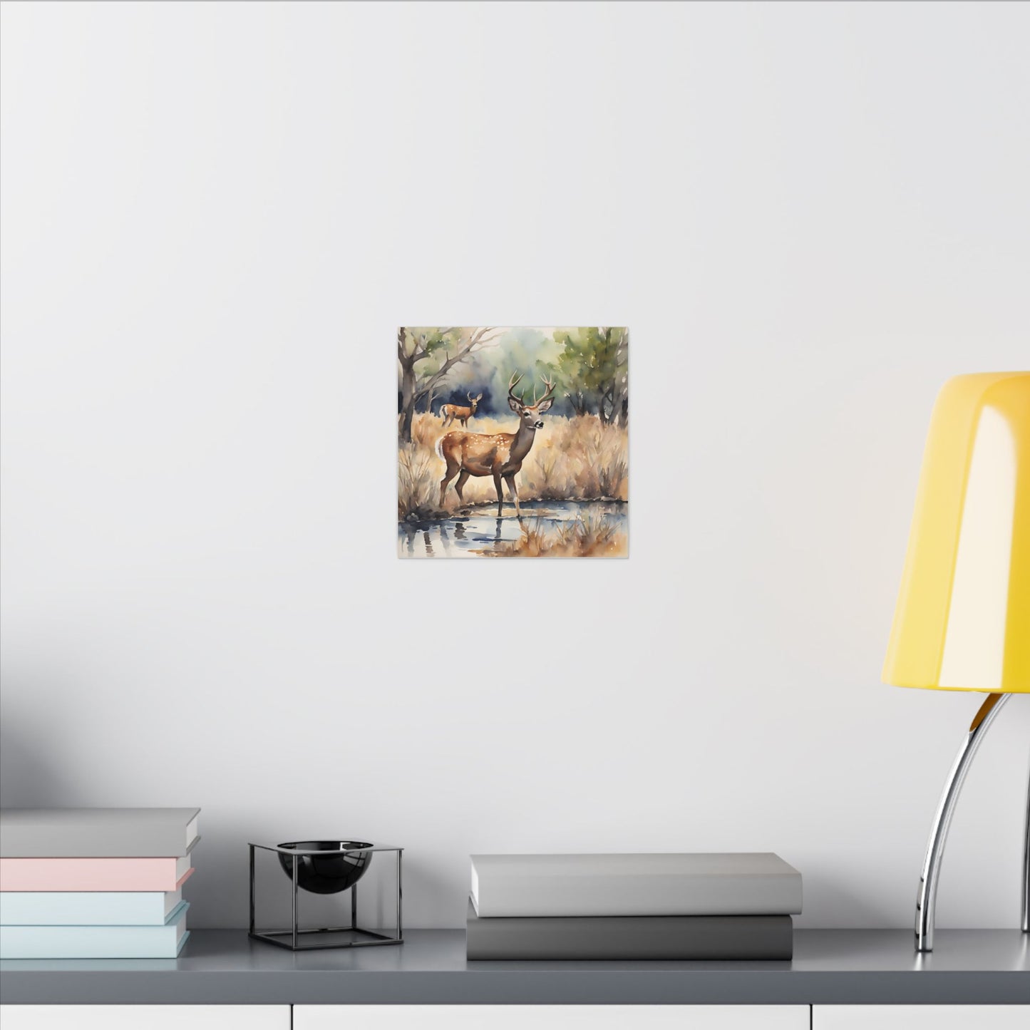 Matte Wall Canvas - Deer - The Great Outdoors Collection