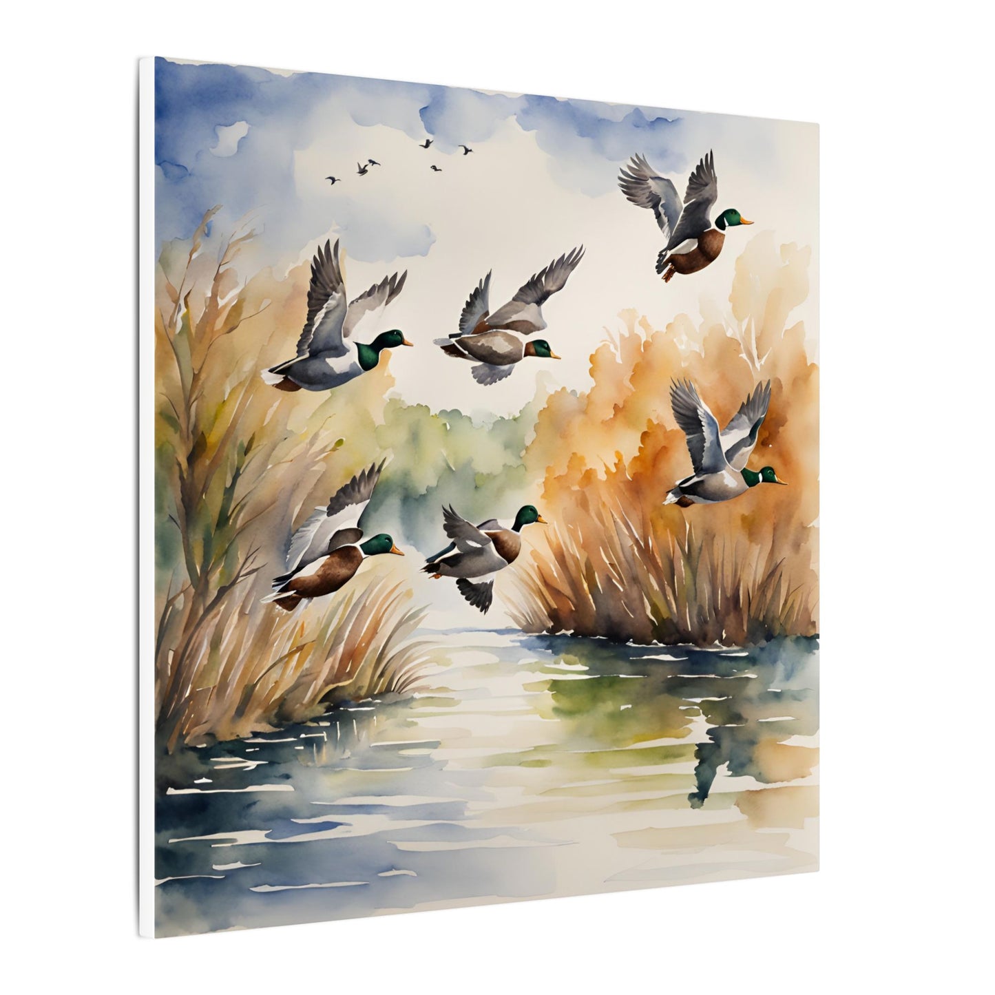 Matte Wall Canvas - Ducks - The Great Outdoors Collection