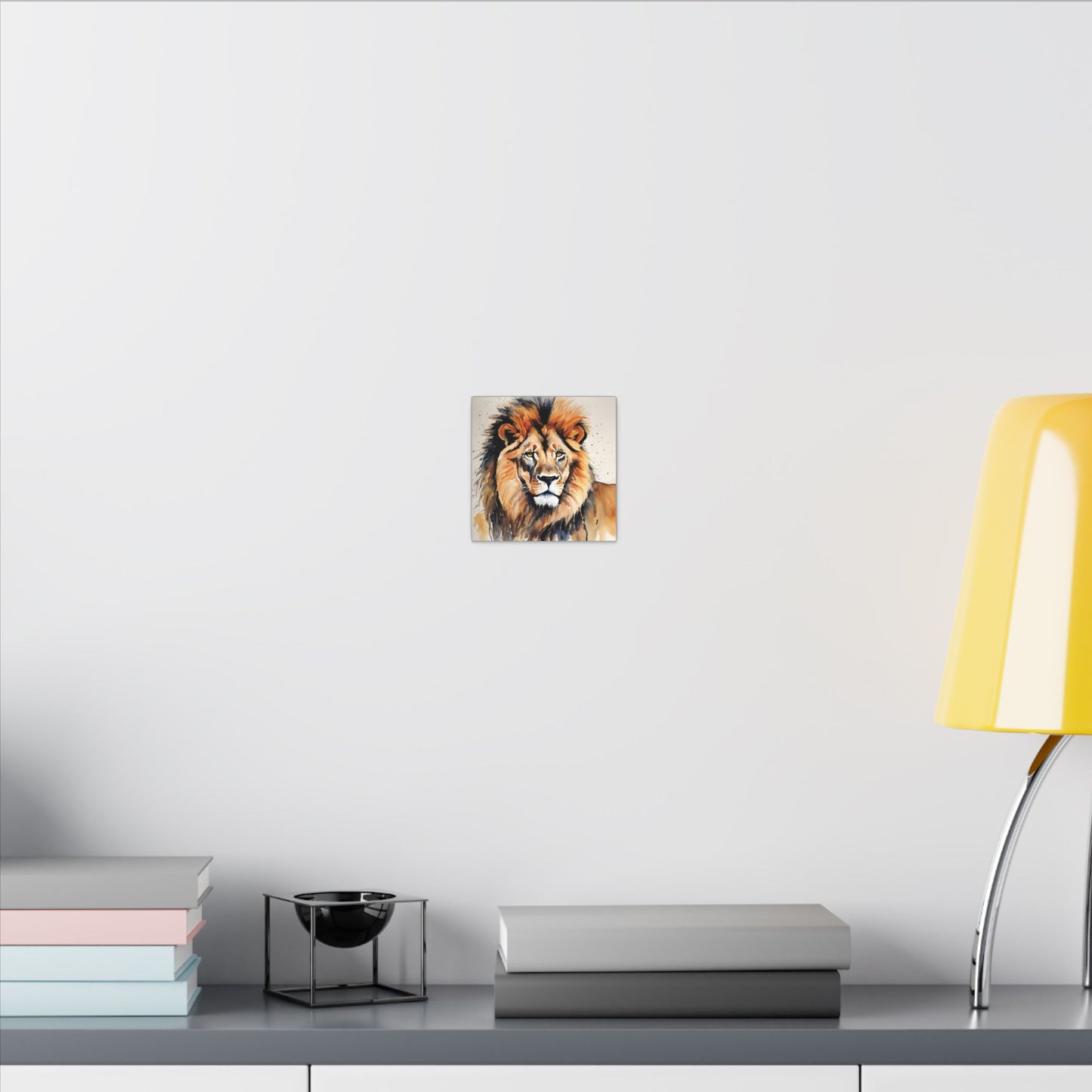 Matte Wall Canvas - Lion's Mane - African Safari Collection