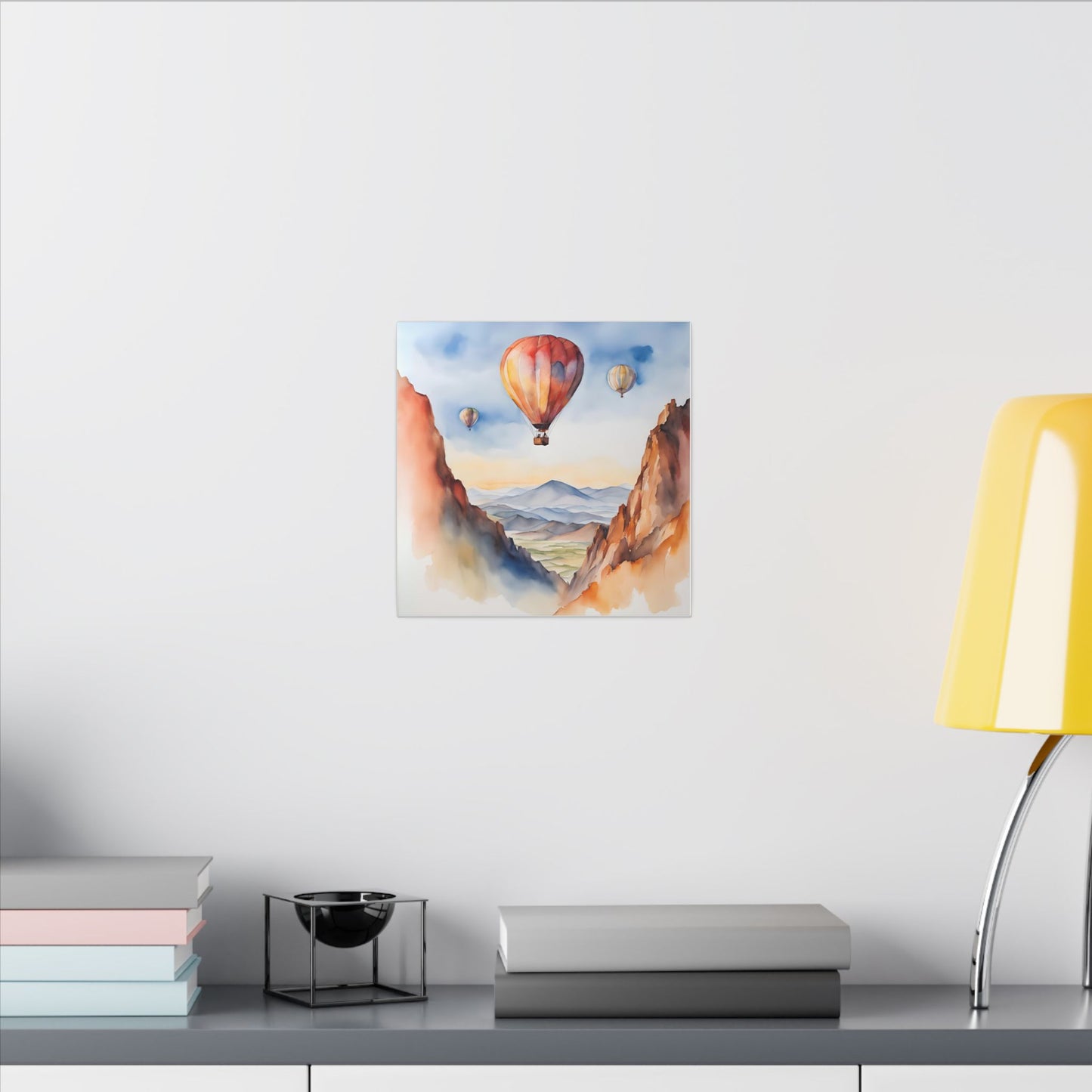 Matte Wall Canvas - Hot Air Balloons - Wheels & Wings Collection