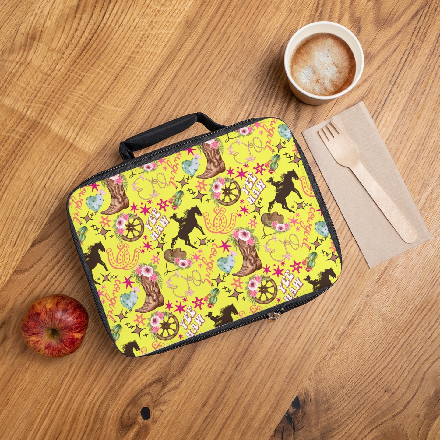 Lunch Bag - Cowgirl - Butter