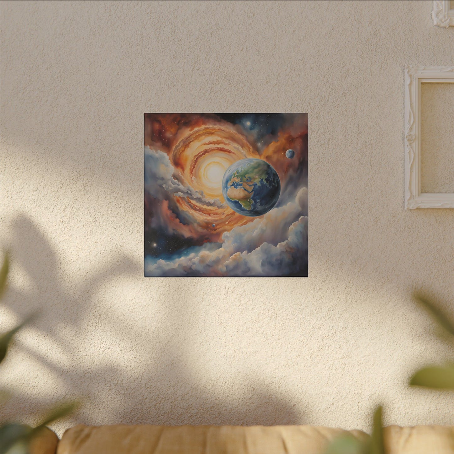 Matte Wall Canvas - Planet Earth - Beyond the Stars Collection