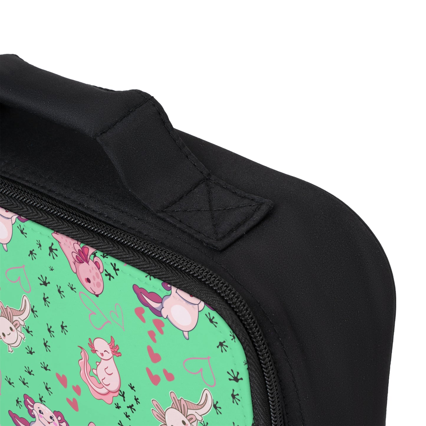 Lunch Bag - Axolotl - Mint Green
