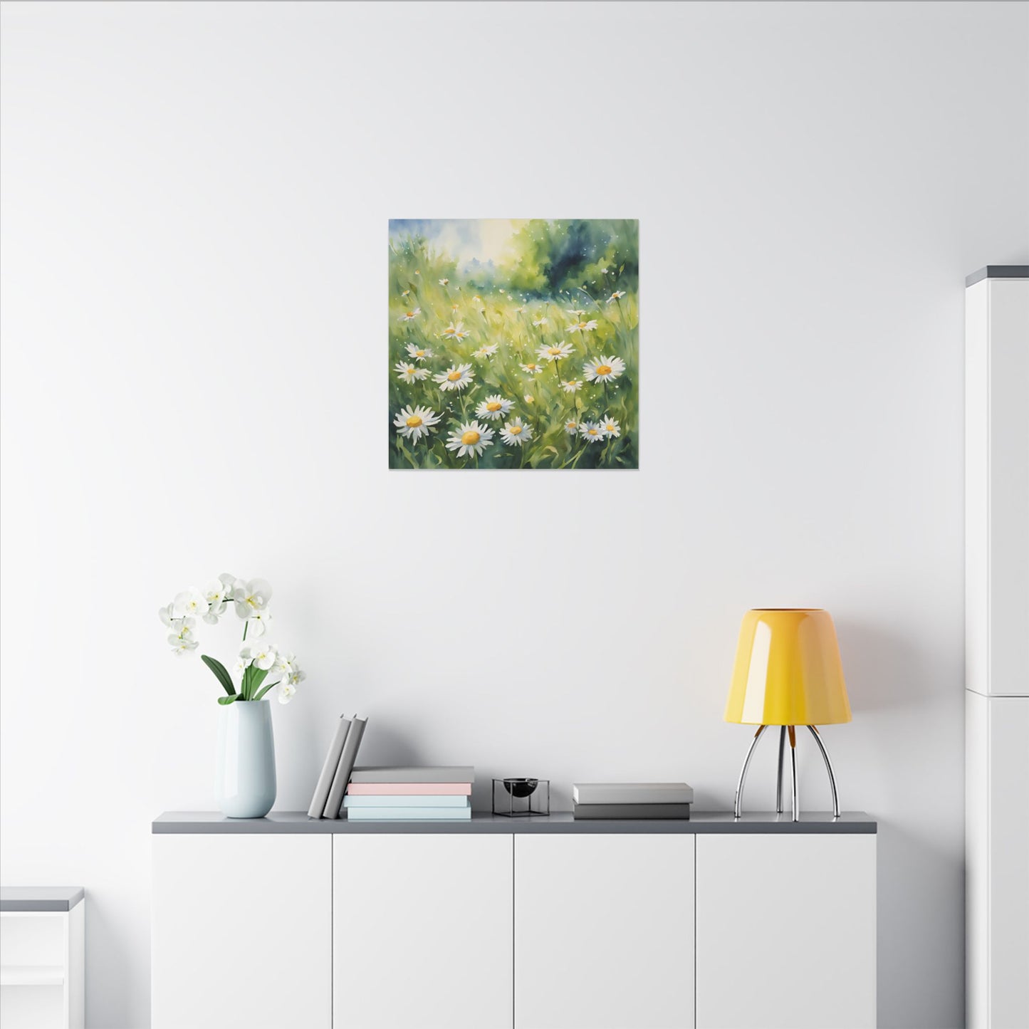 Matte Wall Canvas - Daisy - Bloom and Grow Collection