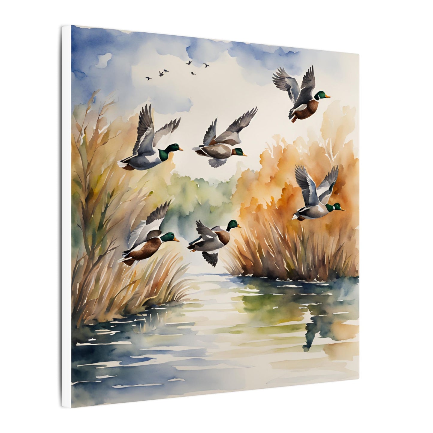 Matte Wall Canvas - Ducks - The Great Outdoors Collection