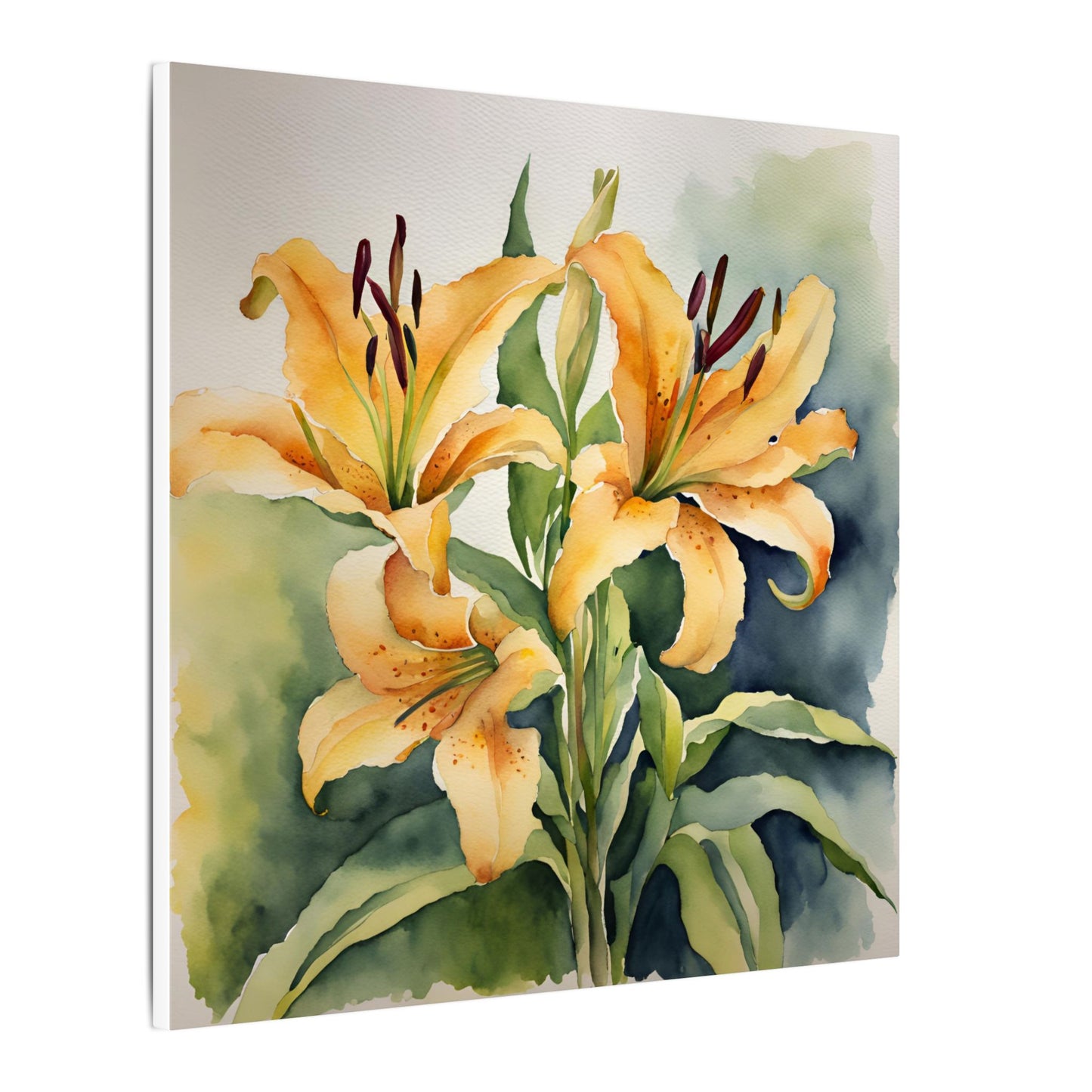 Matte Wall Canvas - Calla Lily - Bloom and Grow Collection
