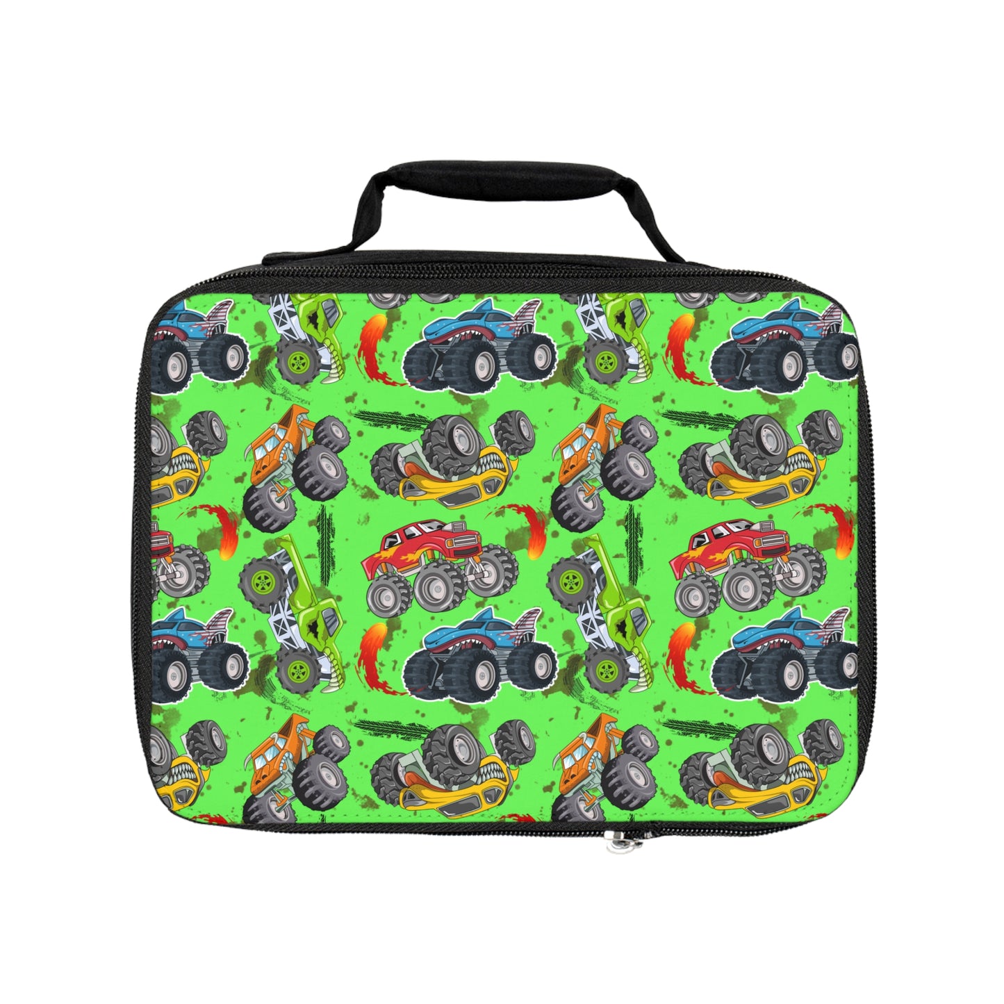 Lunch Bag - Monster Truck - Screamin' Green