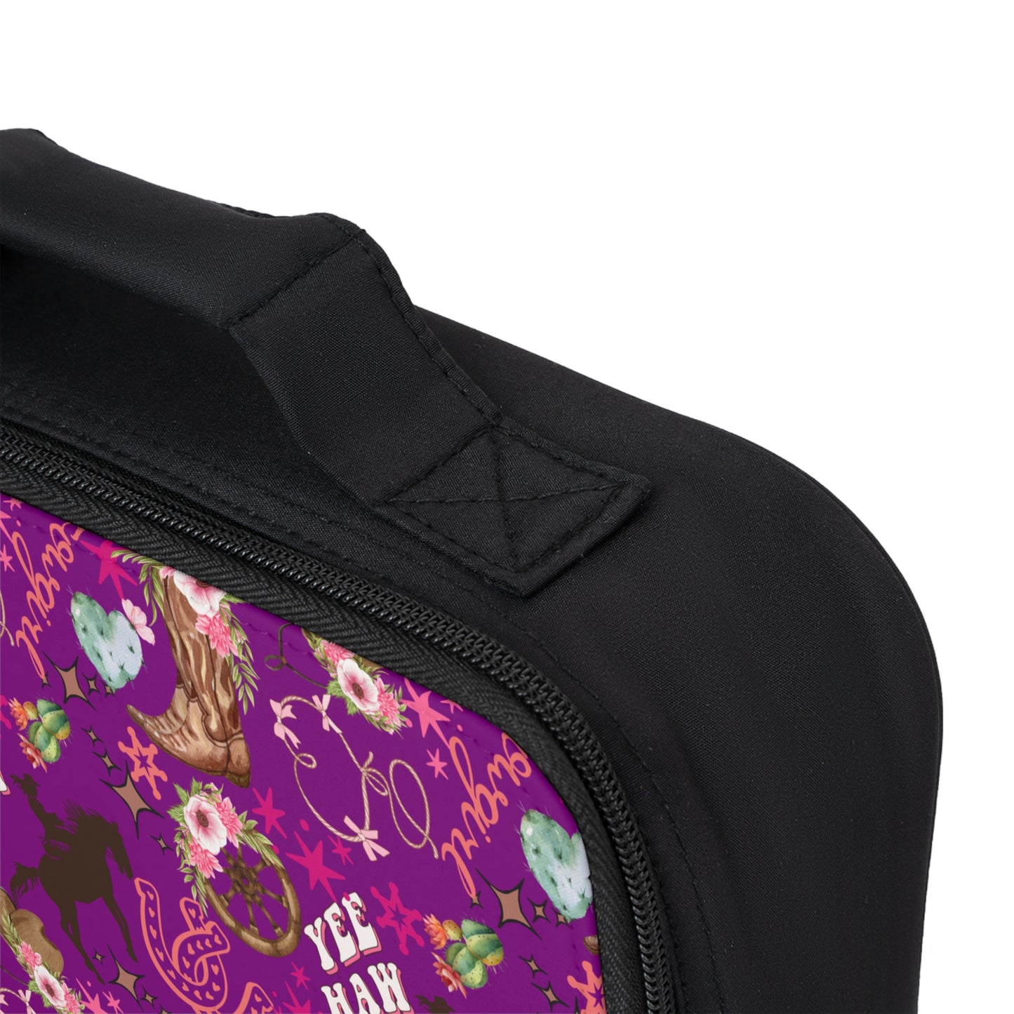 Lunch Bag - Cowgirl - Purple
