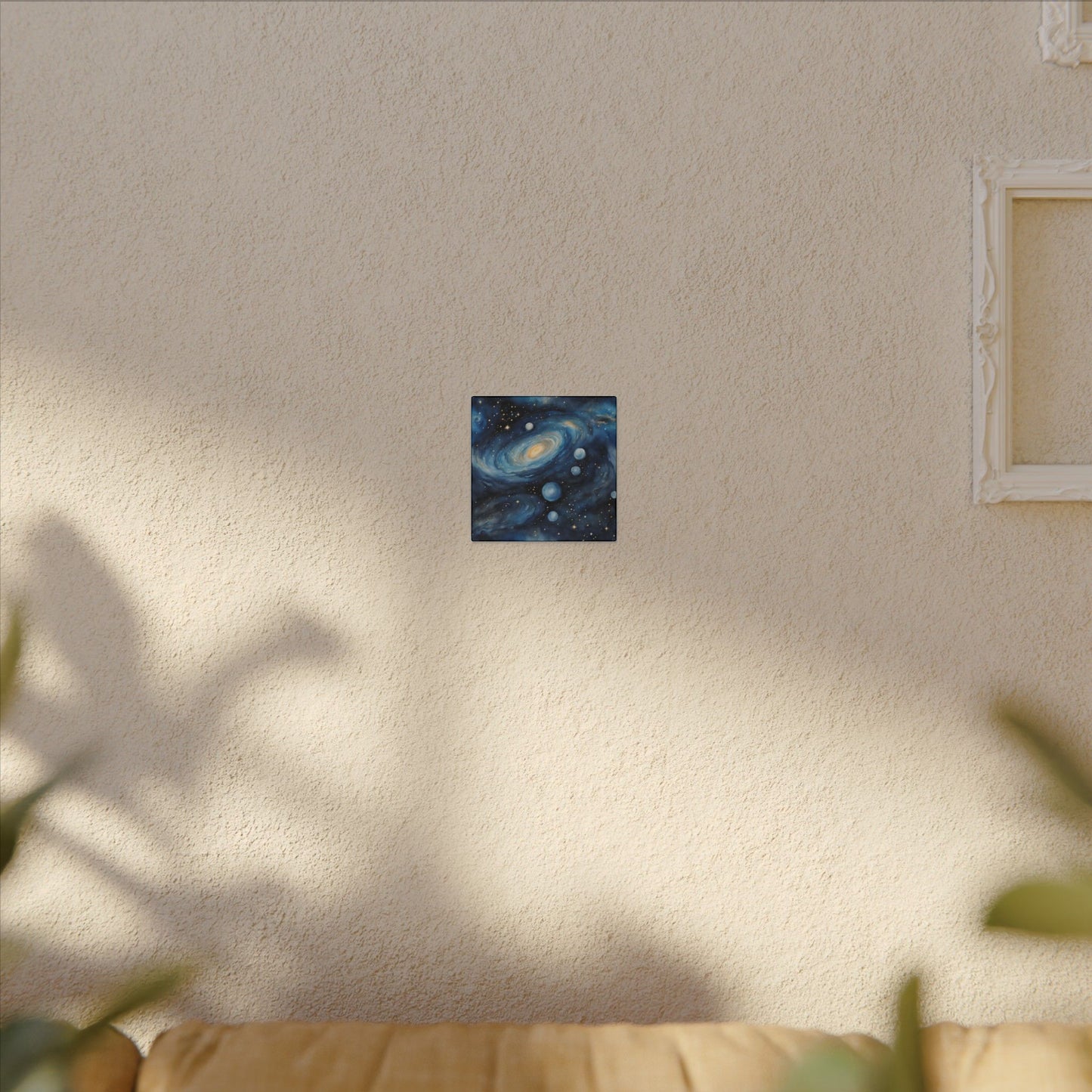 Matte Wall Canvas - Blue Galaxy - Beyond the Stars Collection